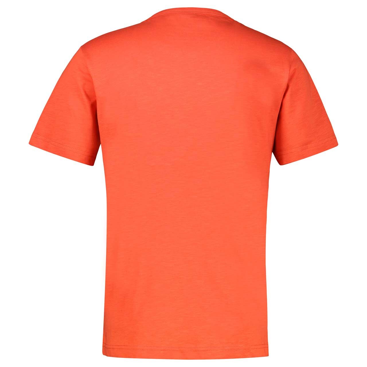 Herren T-Shirt von Lerros in Rot mit Print, Rückansicht
