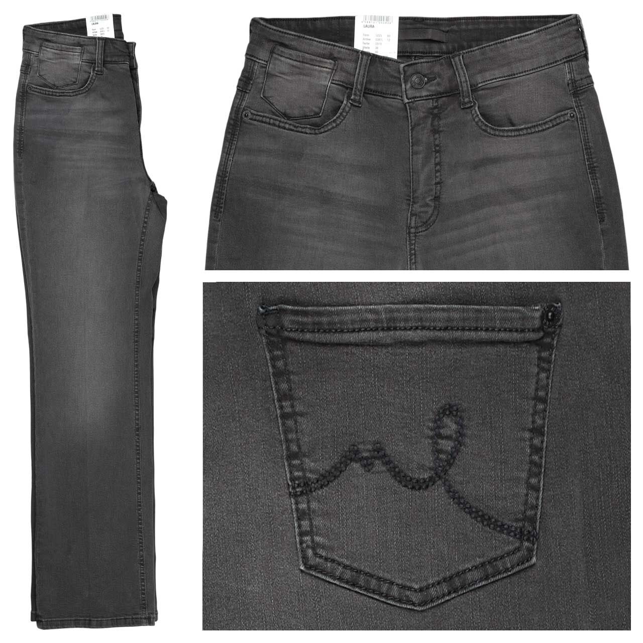 MAC Laura Jeans authentic carbon wash