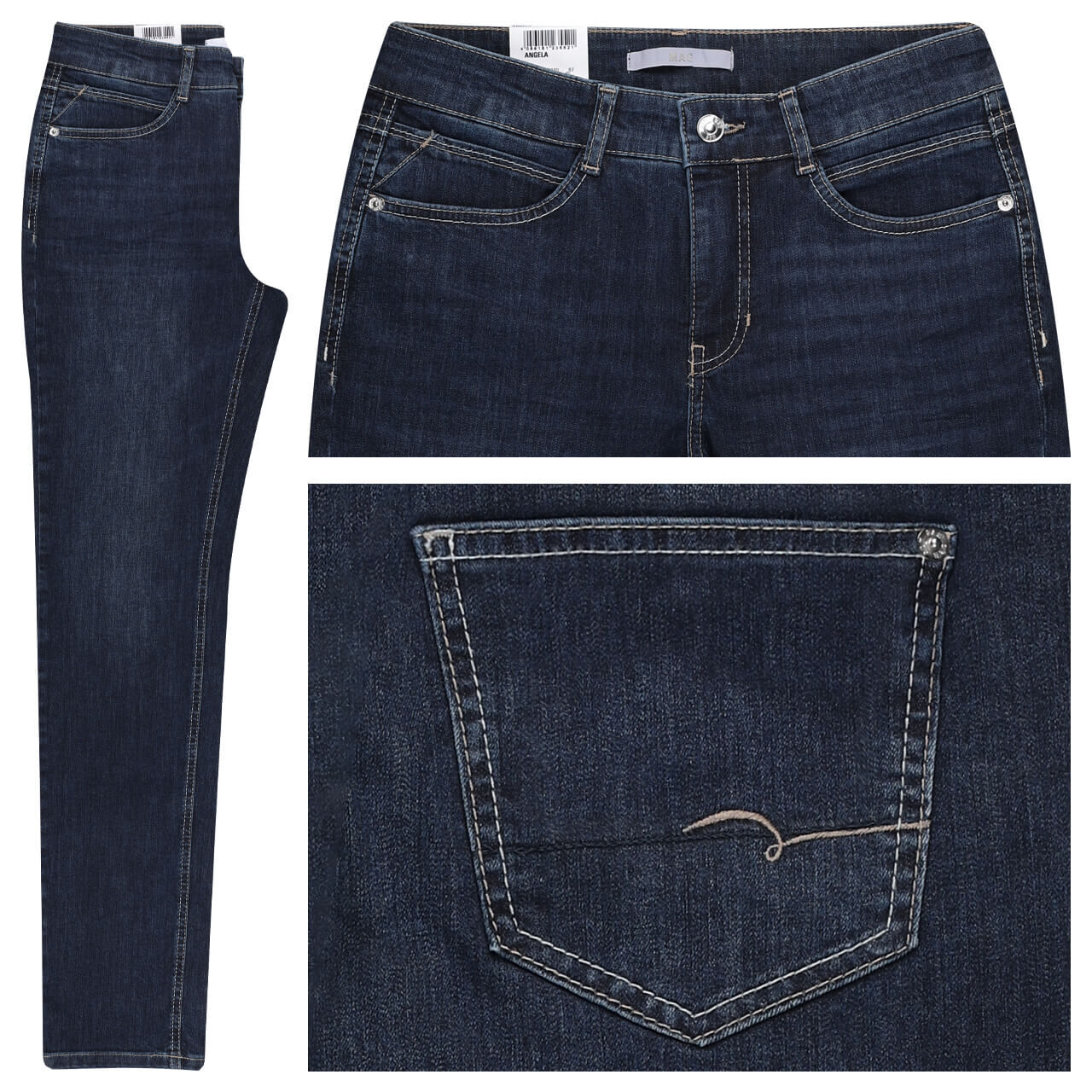 MAC Angela Jeans dark blue used buffy MAC Angela Jeans dark blue used buffy
