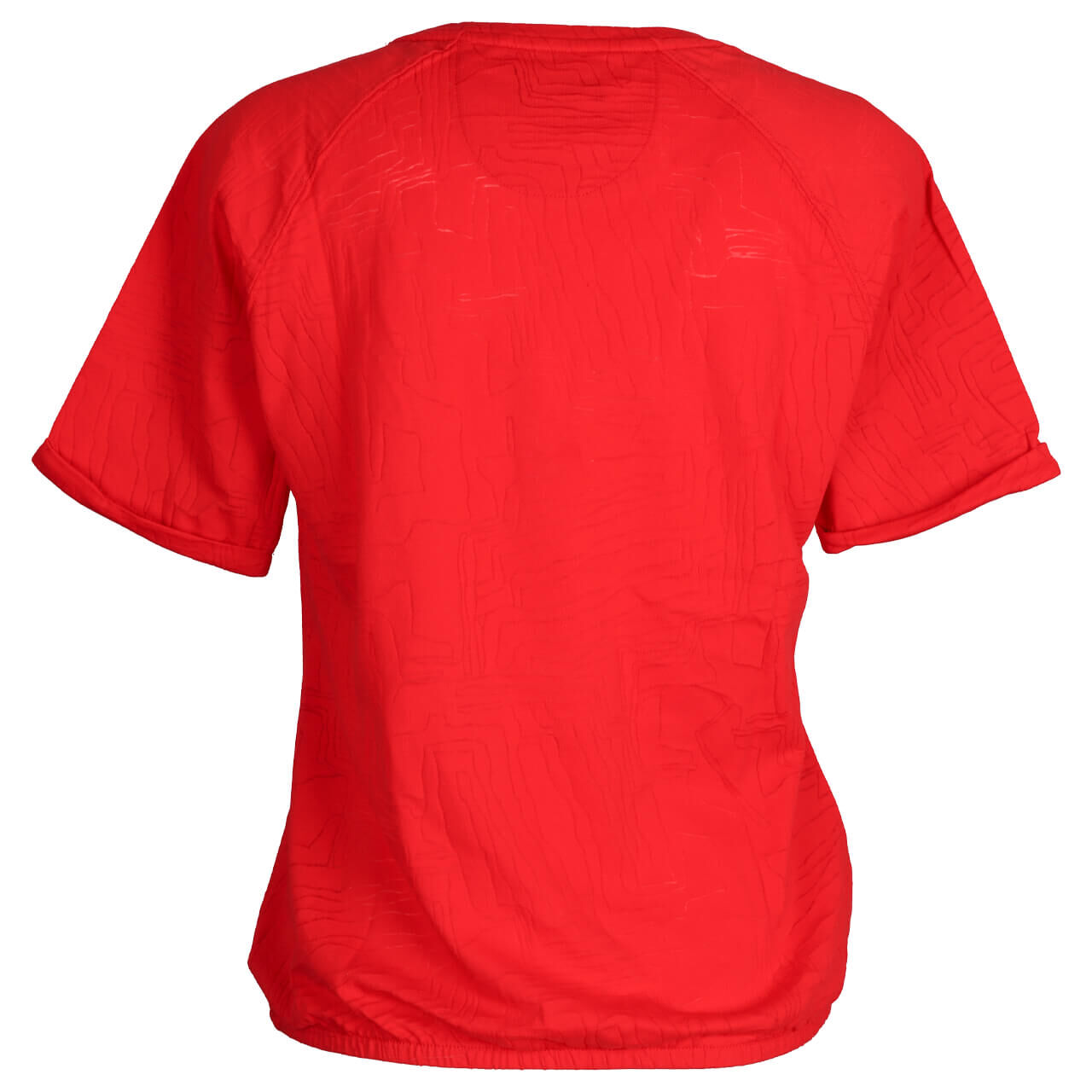 Soquesto Damen T-Shirt burnout tomato red