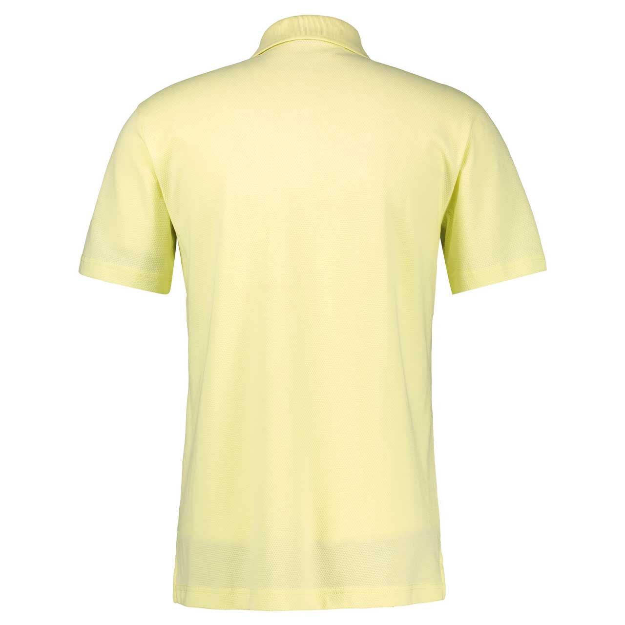 Herren Poloshirt von Lerros in Gelb, Rückansicht