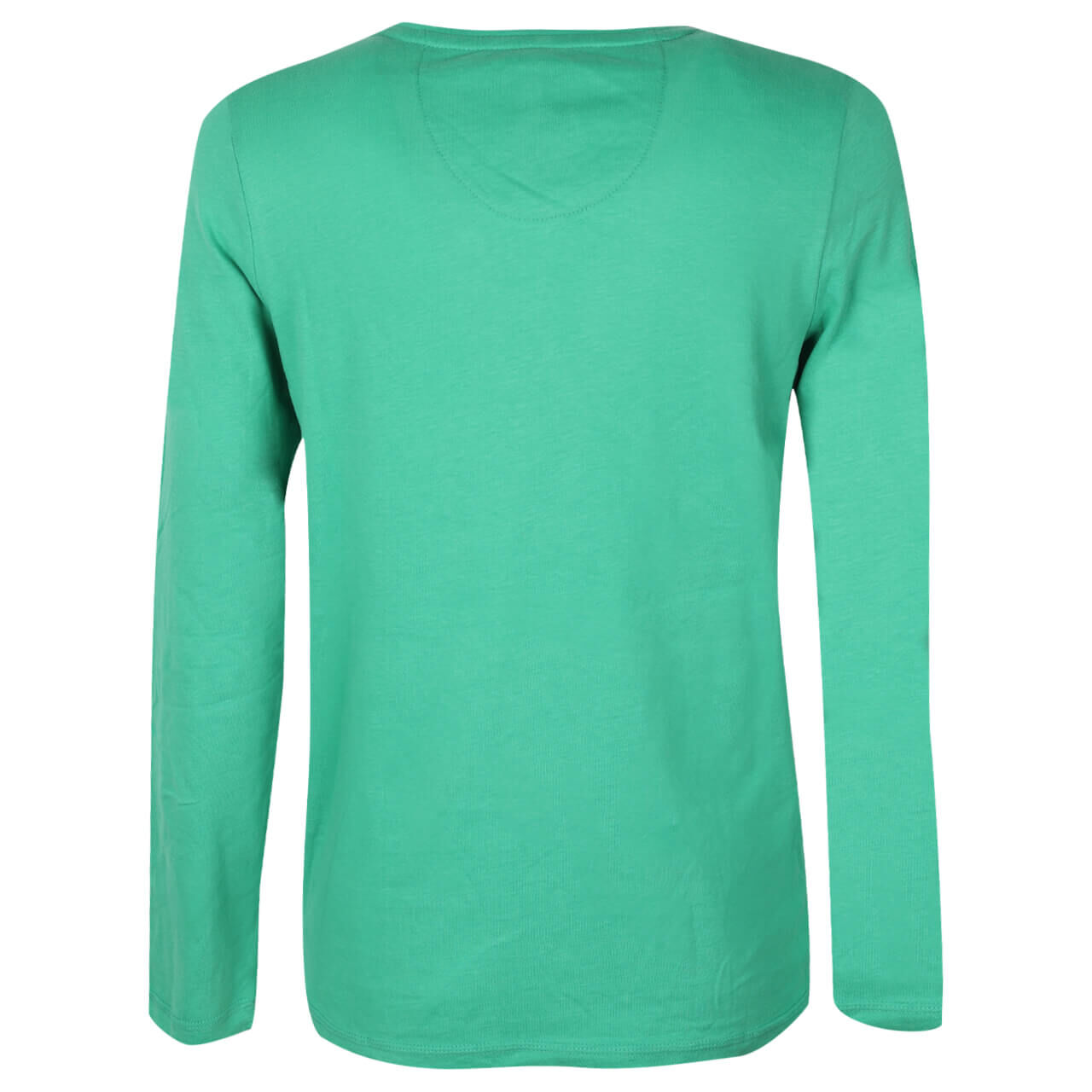 Soquesto Damen Langarm Shirt signal green printed