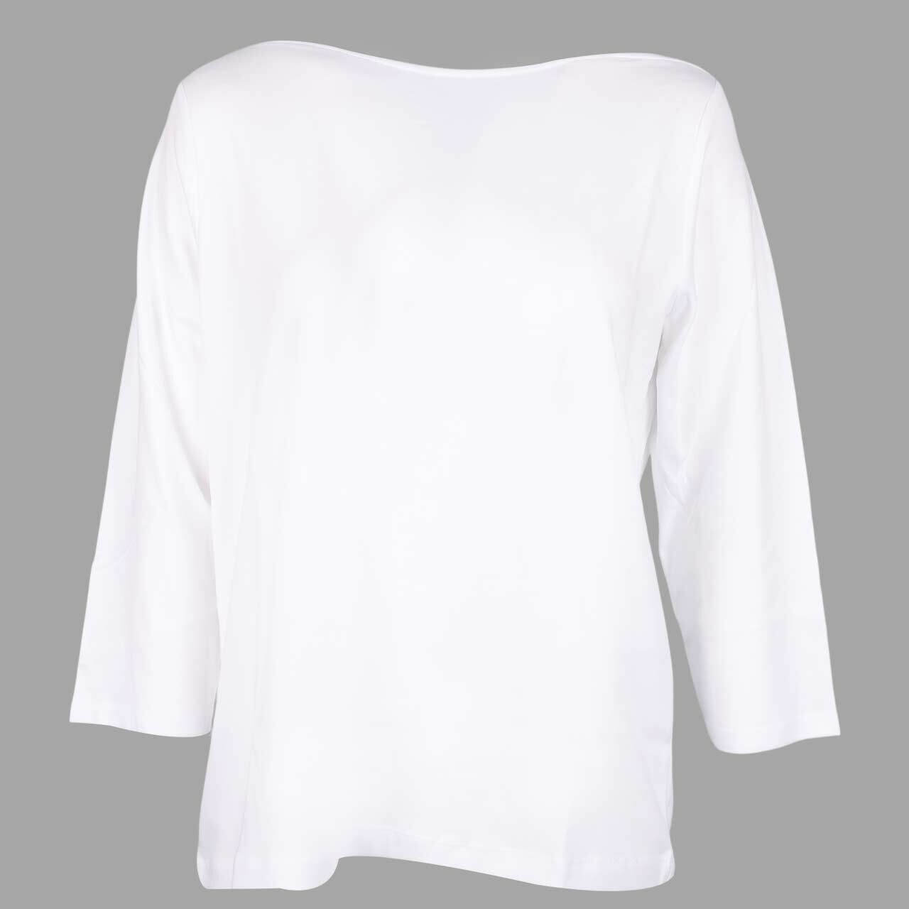 Cecil Damen 3/4 Arm Shirt Basic Boatneck soft white