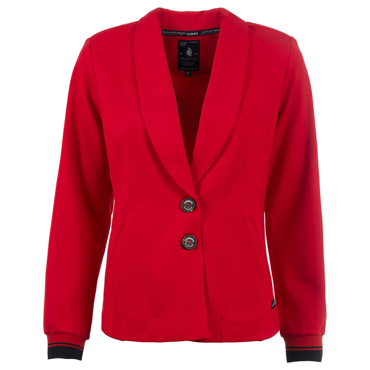 Soquesto Sweat Blazer candy red Soquesto Sweat Blazer candy red