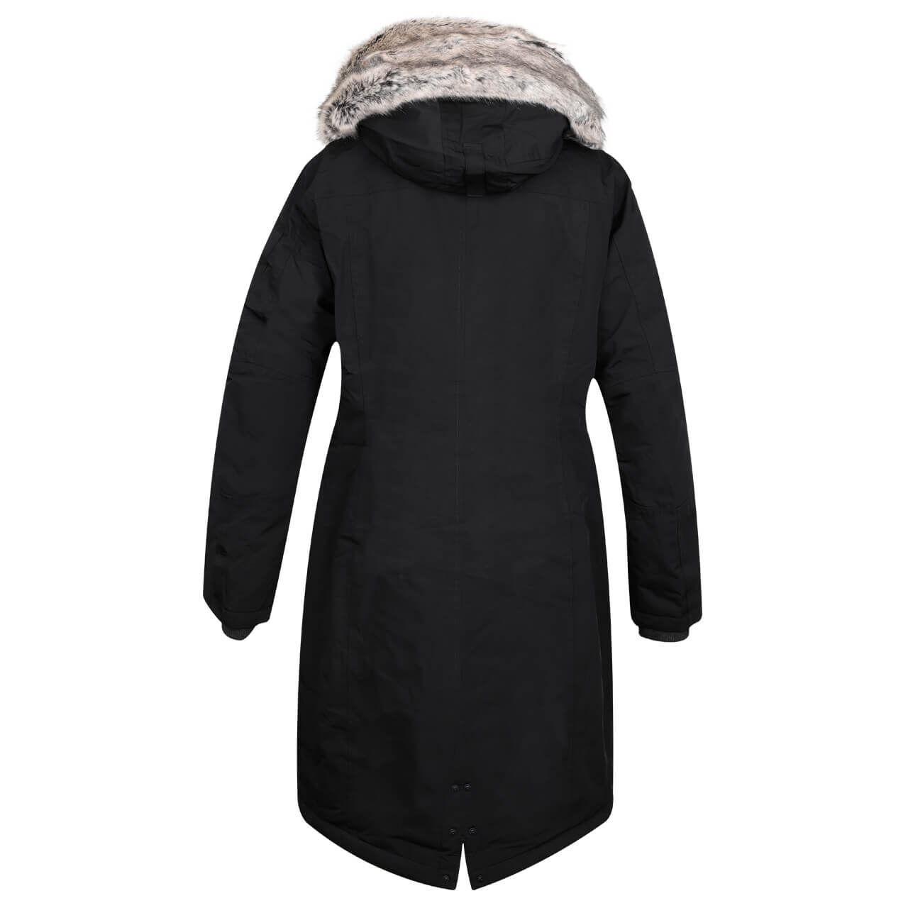 Damen Jacke Schneezauber Long von Wellensteyn in Schwarz, Rückansicht