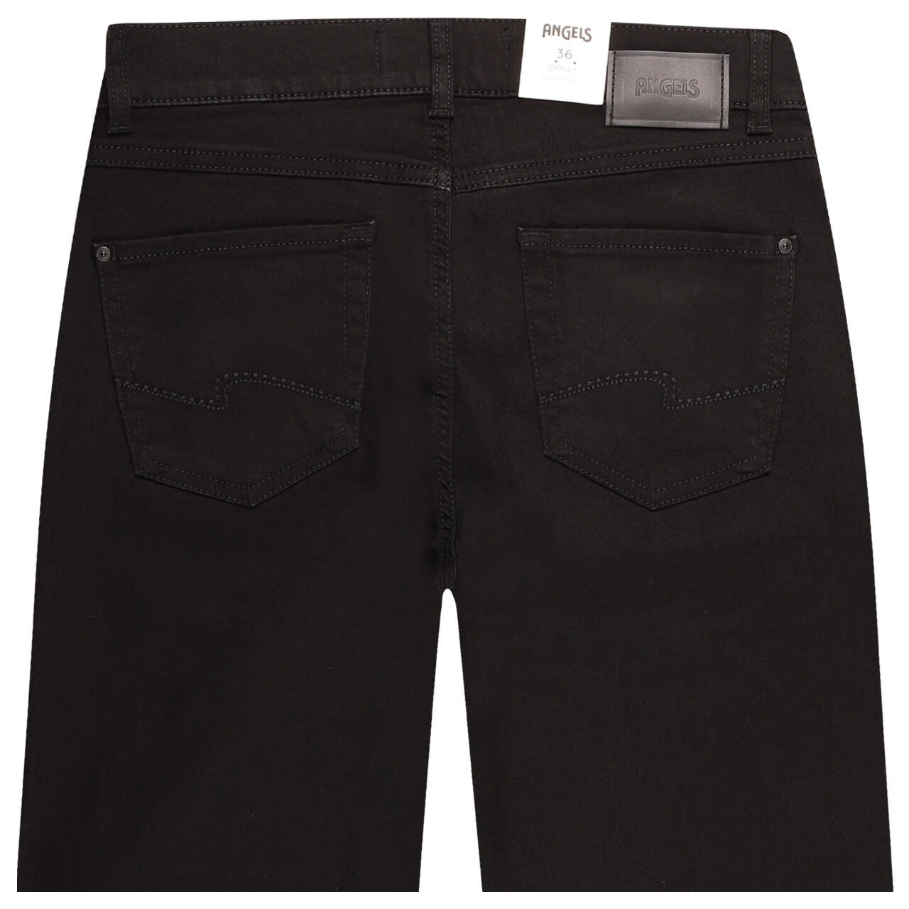 Damenjeans Dolly von Angels in Schwarz, detaillierte Rückansicht