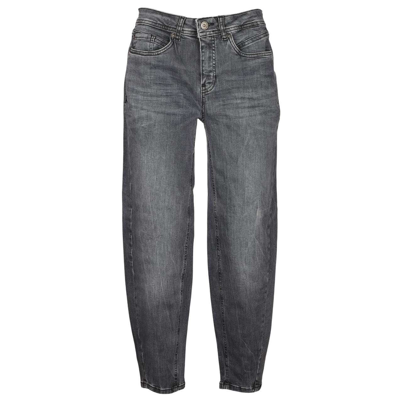 Street One Karlie Barrel Ankle Jeans steel grey washed