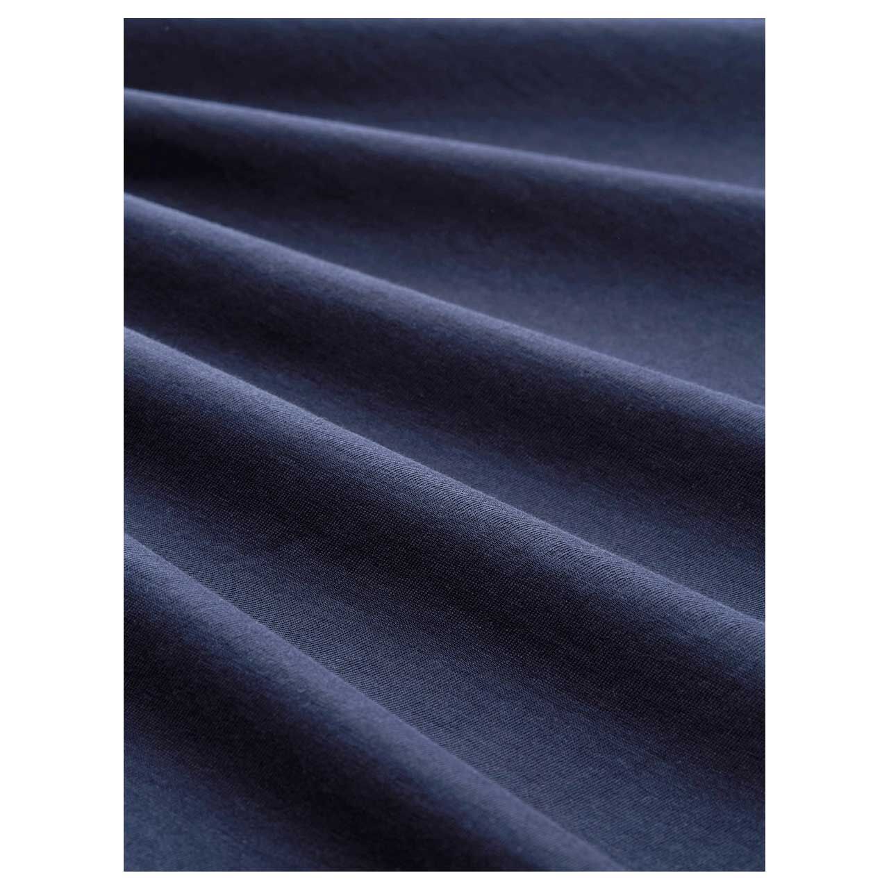 Herren Langarm Shirt von Tom Tailor in Dunkelblau, Detailansicht Stoff