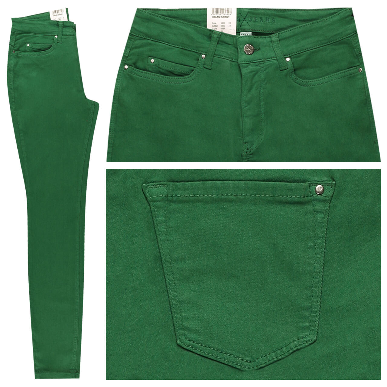 MAC Dream Skinny Jeans retro green