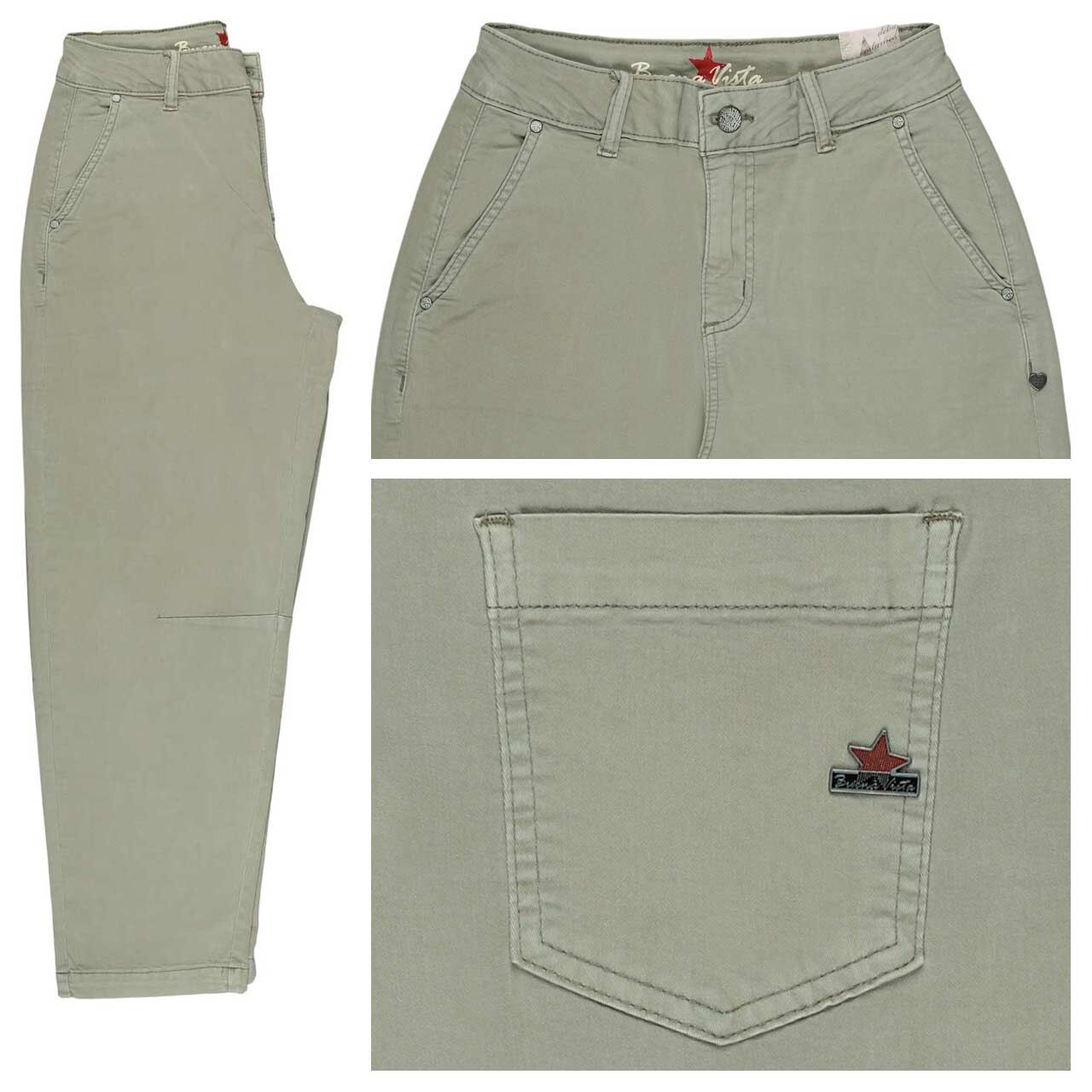 Buena Vista Barrel 7/8 Summer Twill Baumwollhose aloe