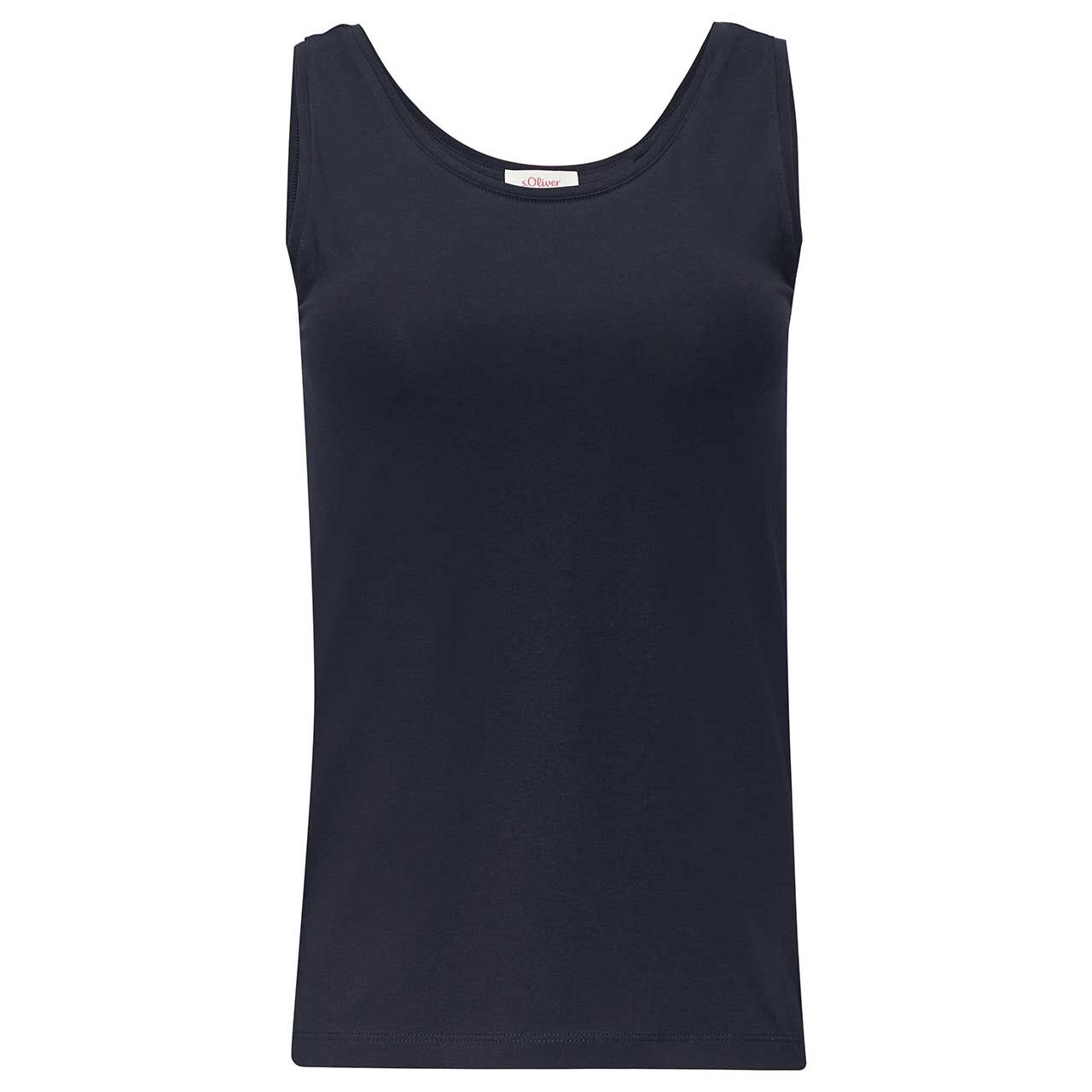 s.Oliver Damen Top dark navy