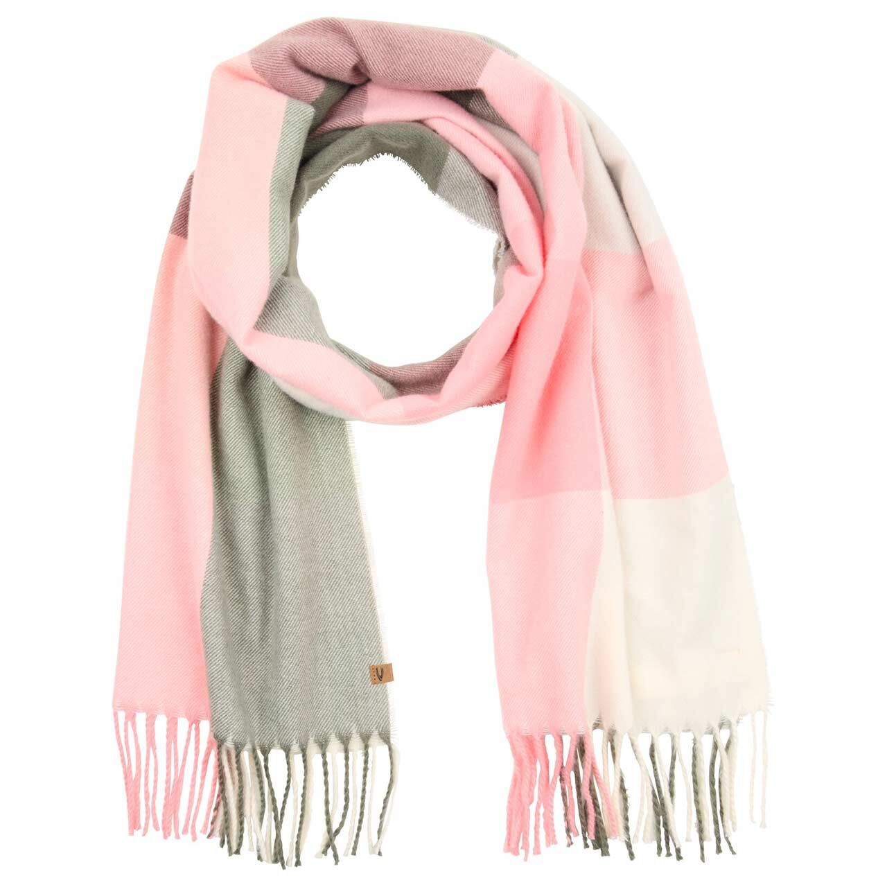 Camel active Damen Schal berry rose check