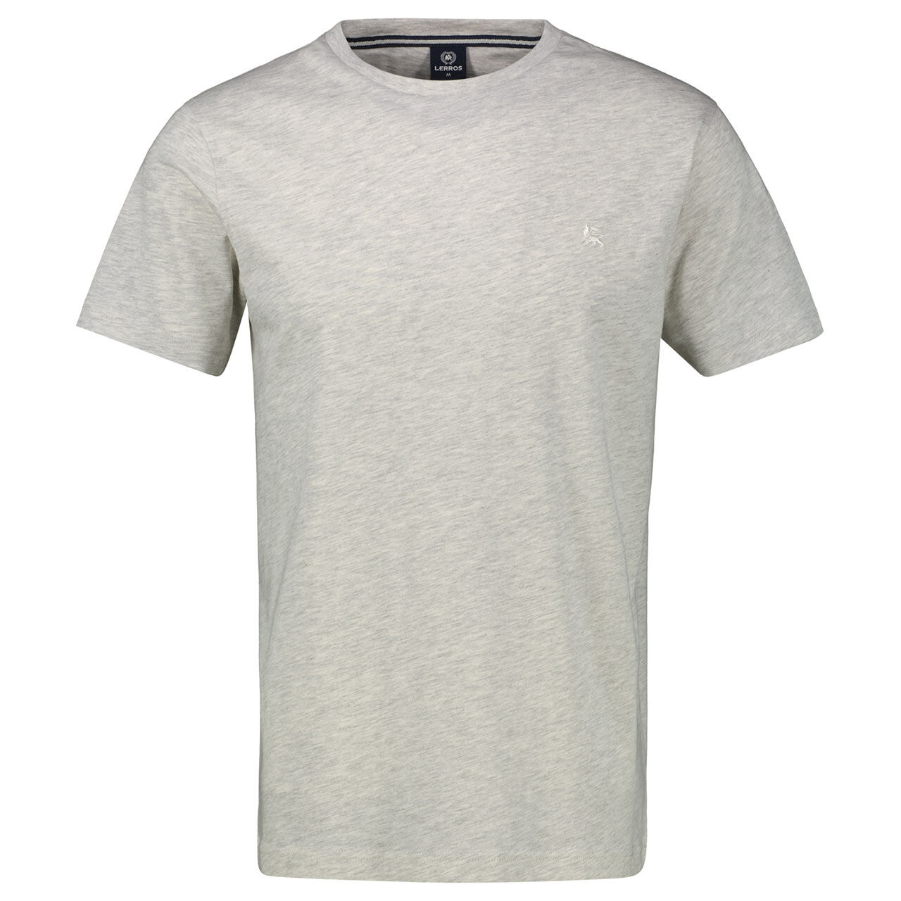 Lerros Herren T-Shirt broken white melange