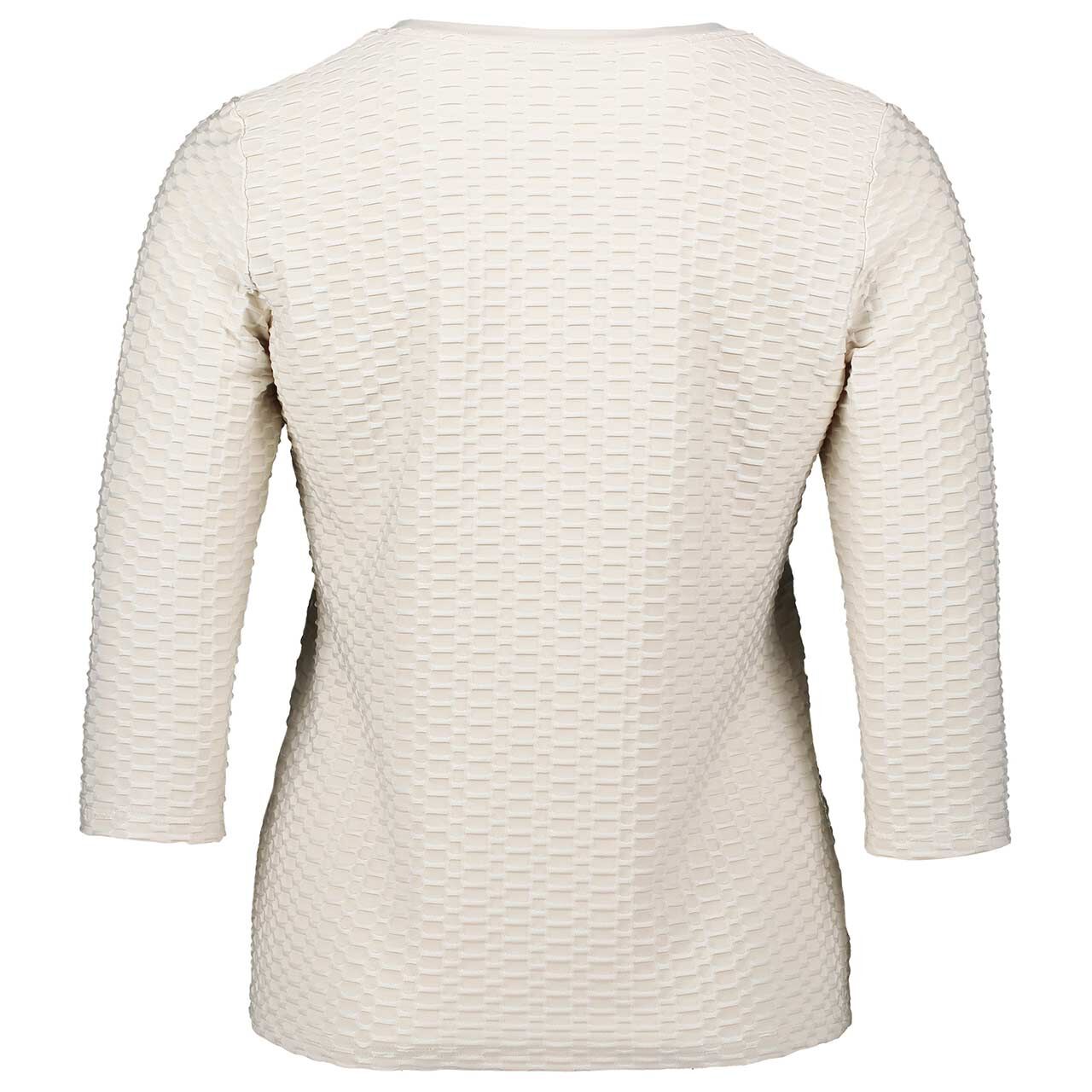 Damen 3/4 Arm Shirt von Betty Barclay in Hellbeige, Rückansicht