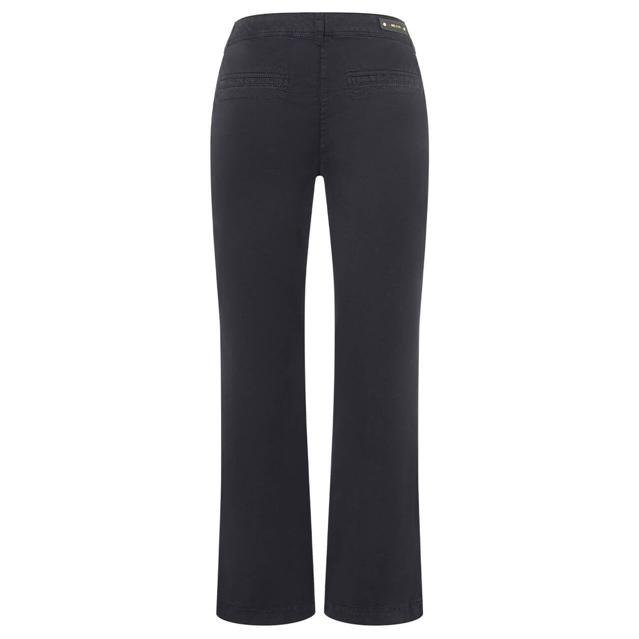 Stretch Damen Chinohose Nora Cotton von MAC in Dunkelblau, Rückansicht
