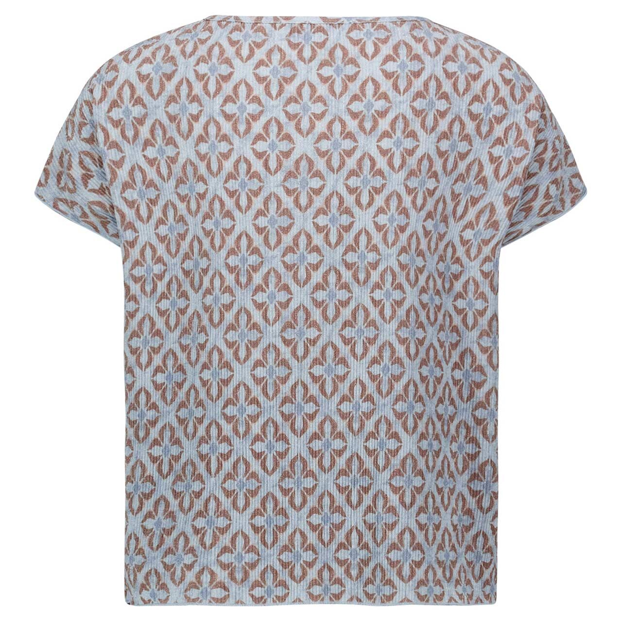 Damen T-Shirt von Betty Barclay in Hellblau mit Print, Rückansicht
