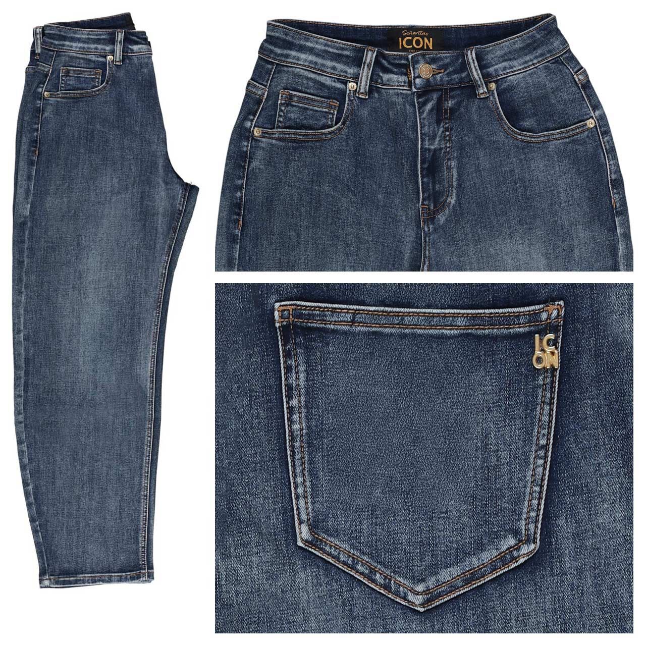 Senoritas ICON Lollipop 7/8 Jeans indigo clean