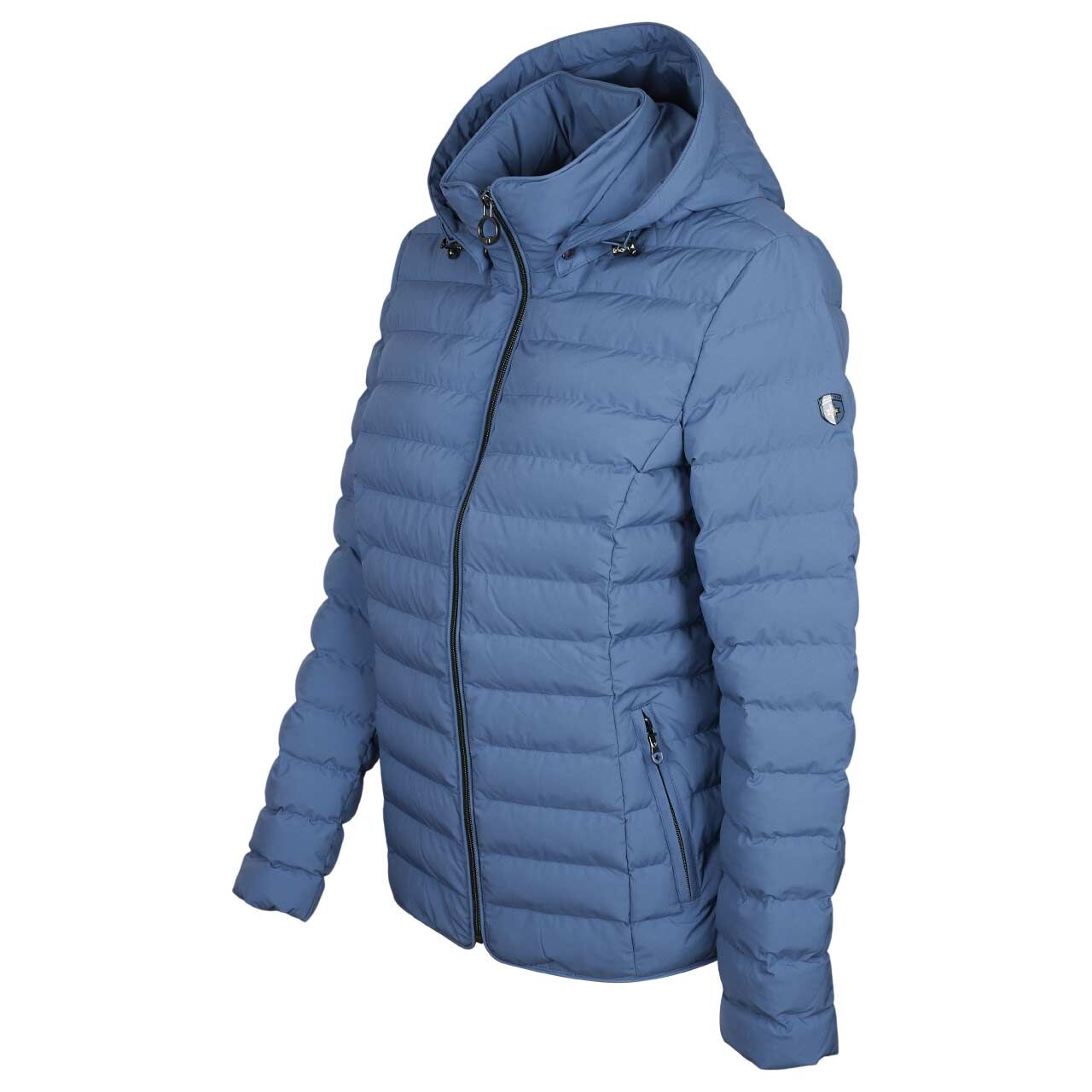Damen Jacke Italy Hood von Wellensteyn in Blau, Seitenansicht