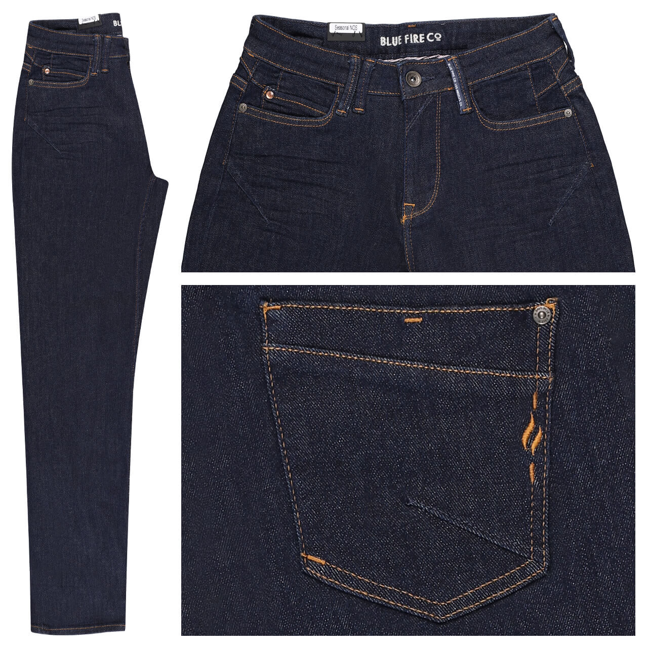 Blue Fire Lea Jeans rinse