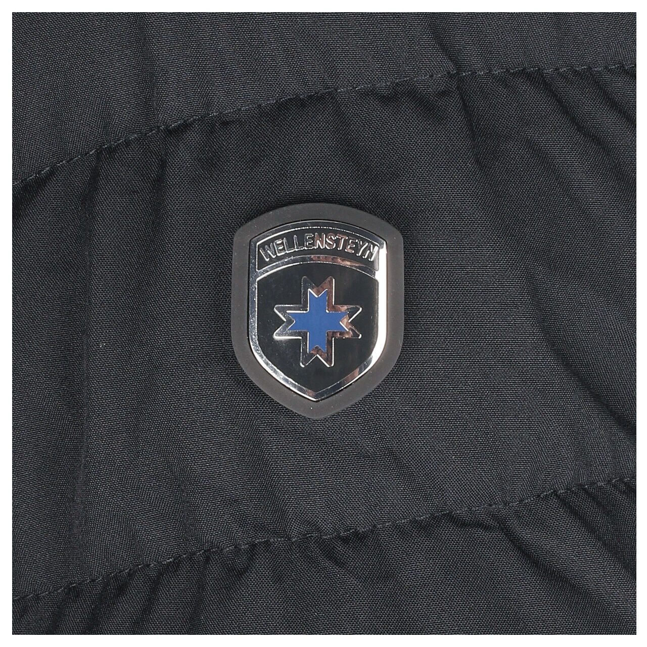 Damen Jacke Santorin Long von Wellensteyn in Dunkelblau, Detail Rückansicht