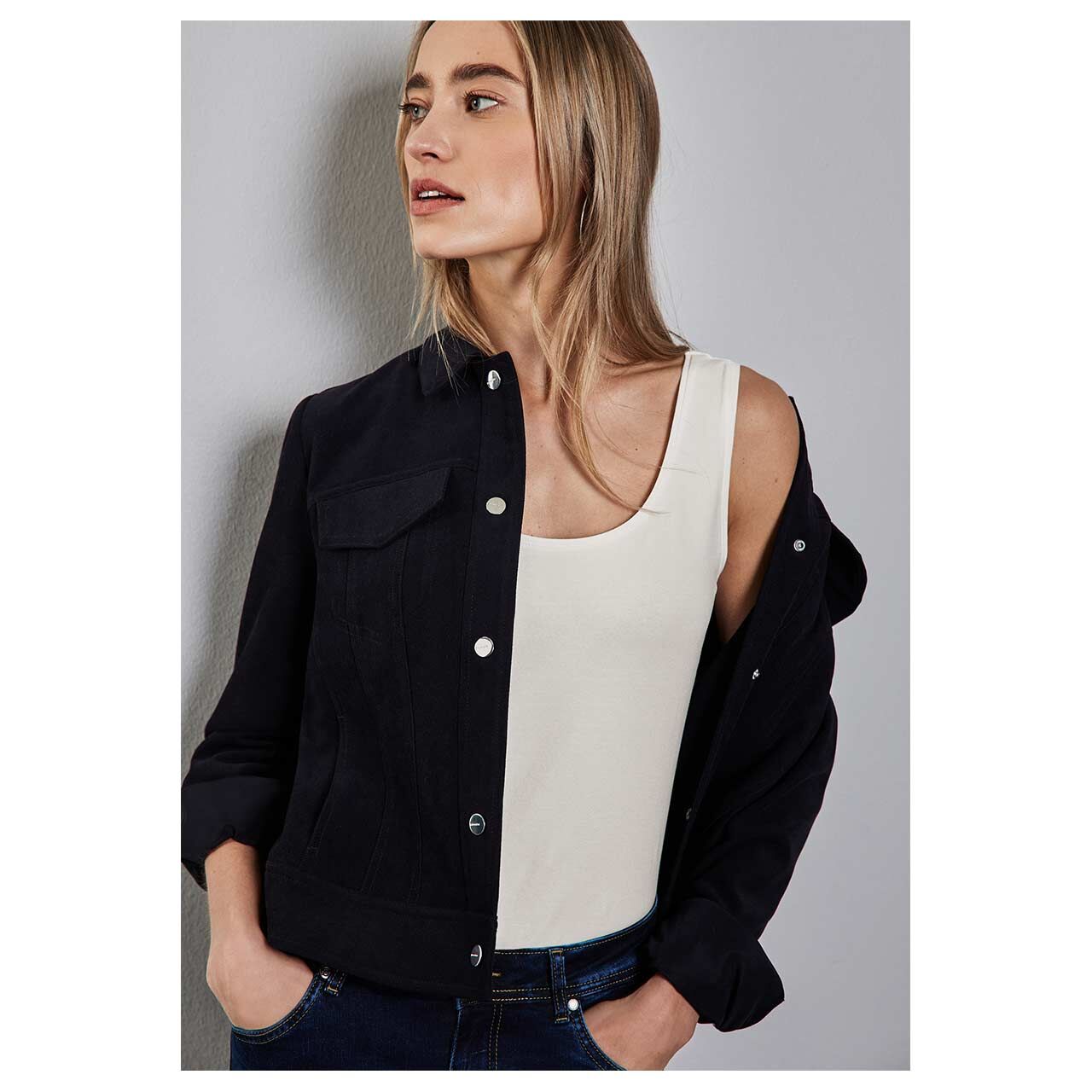 Street One Damen Top Anni off white