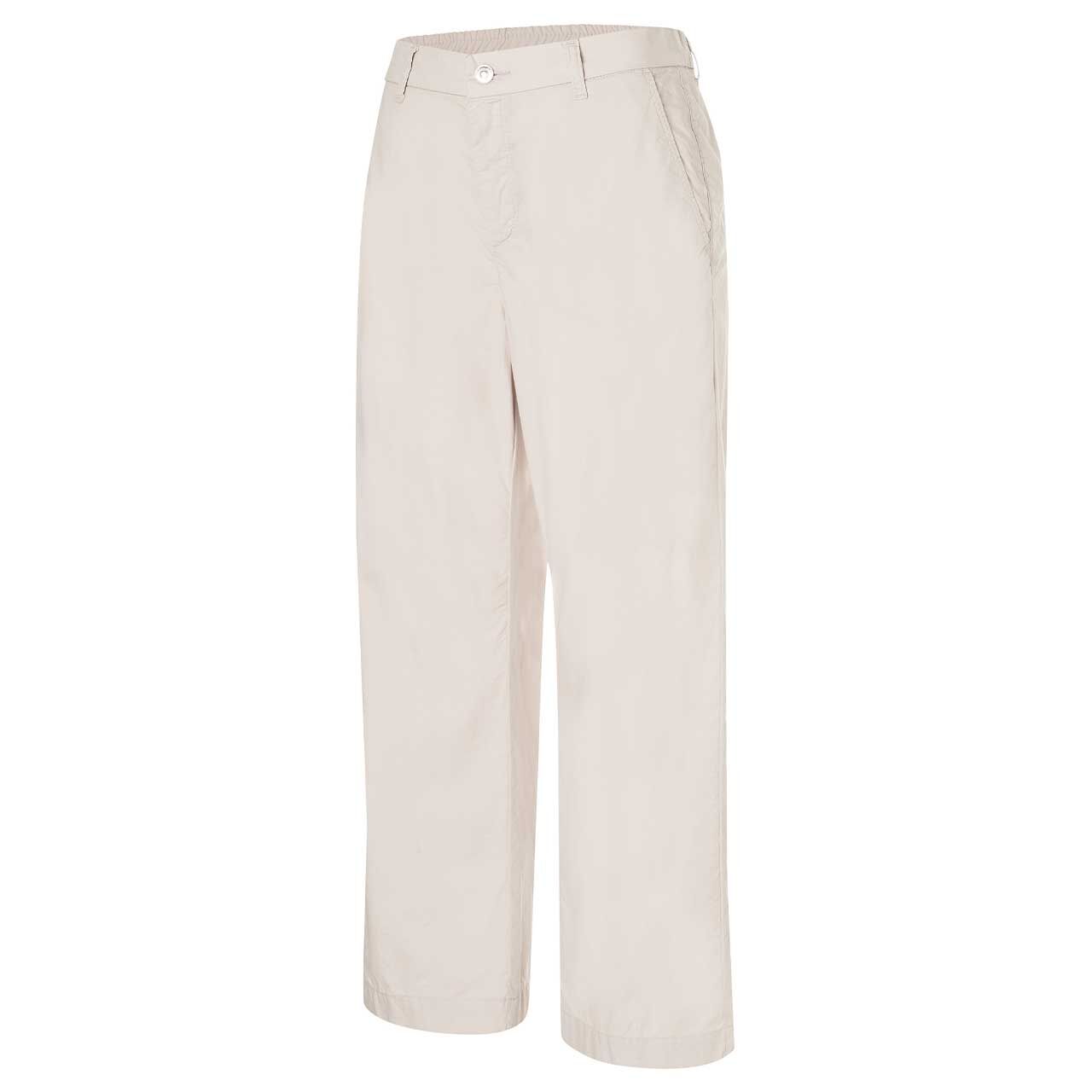 Rückansicht der Damen 7/8 Baumwollhose Cari von MAC in Beige