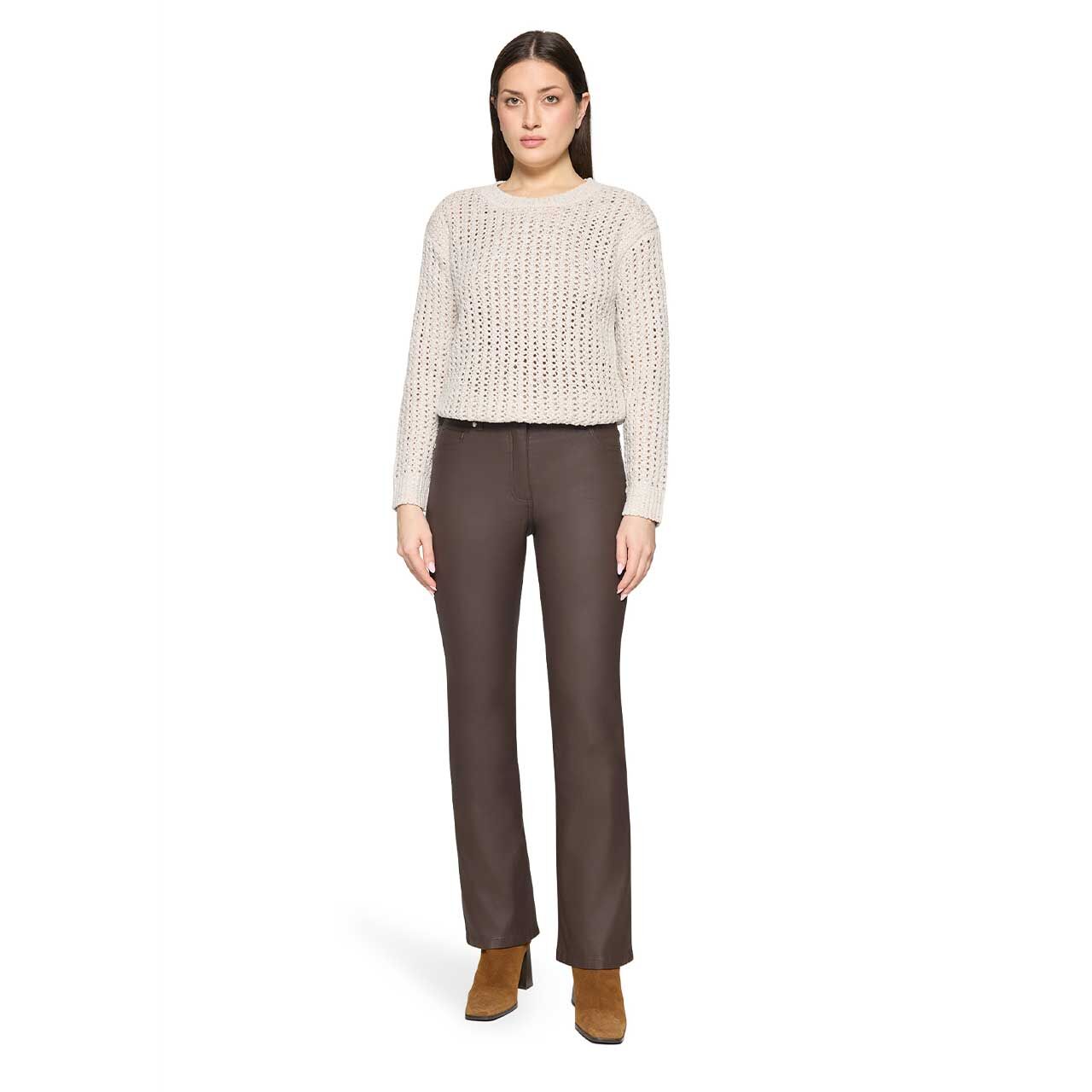 Damenpullover von Betty Barclay in Hellbeige mit Glitzer, Outfit