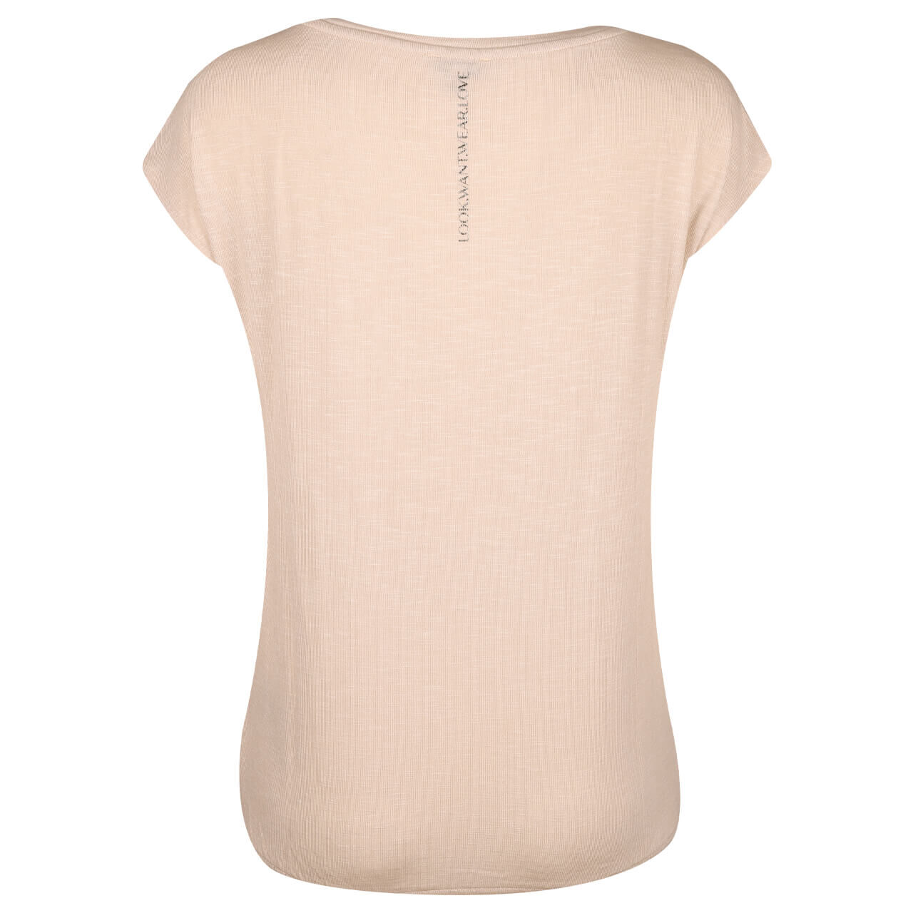 Street One Stone Wording T-Shirt light smooth sand