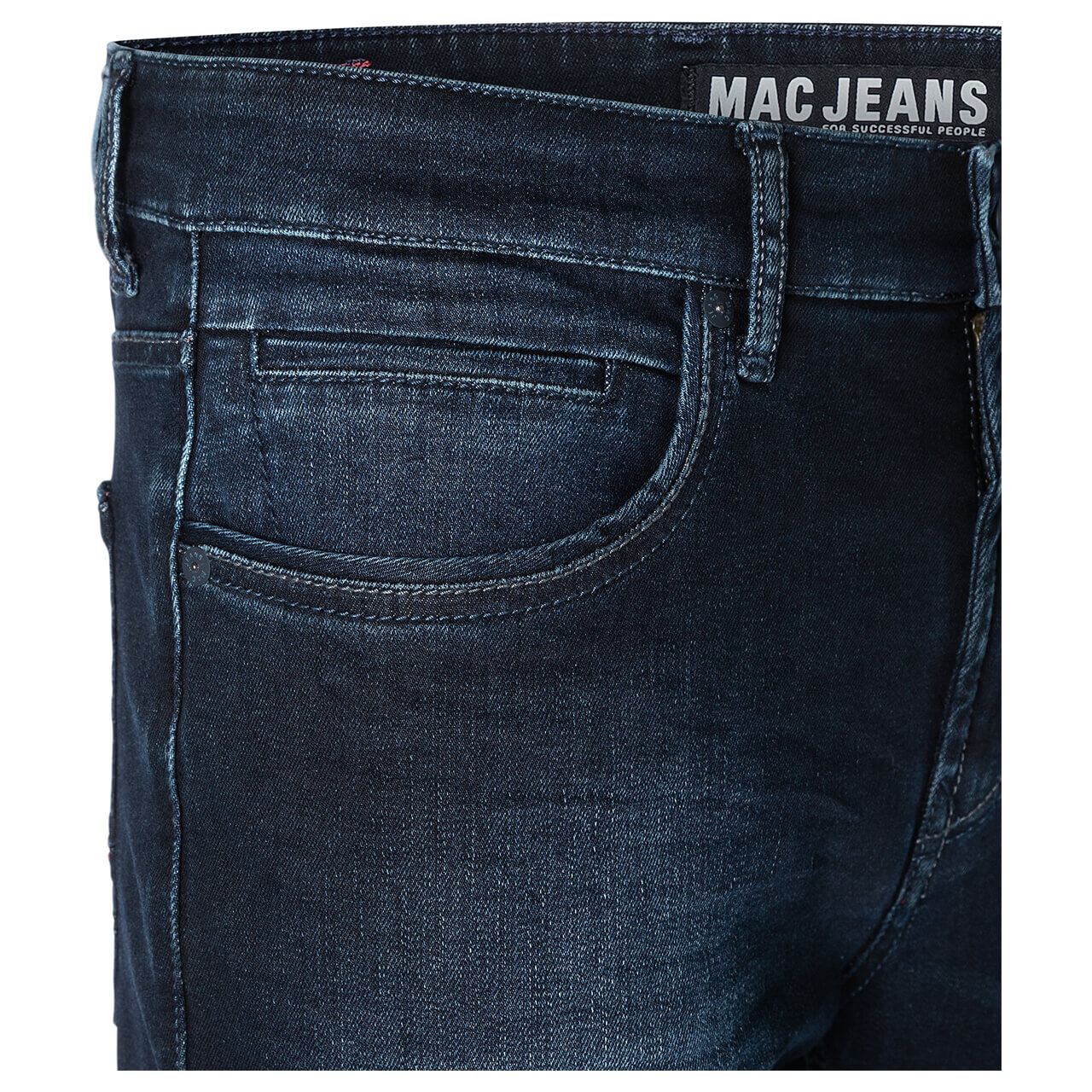 MAC Arne Pipe Flexx Jeans blue black washed