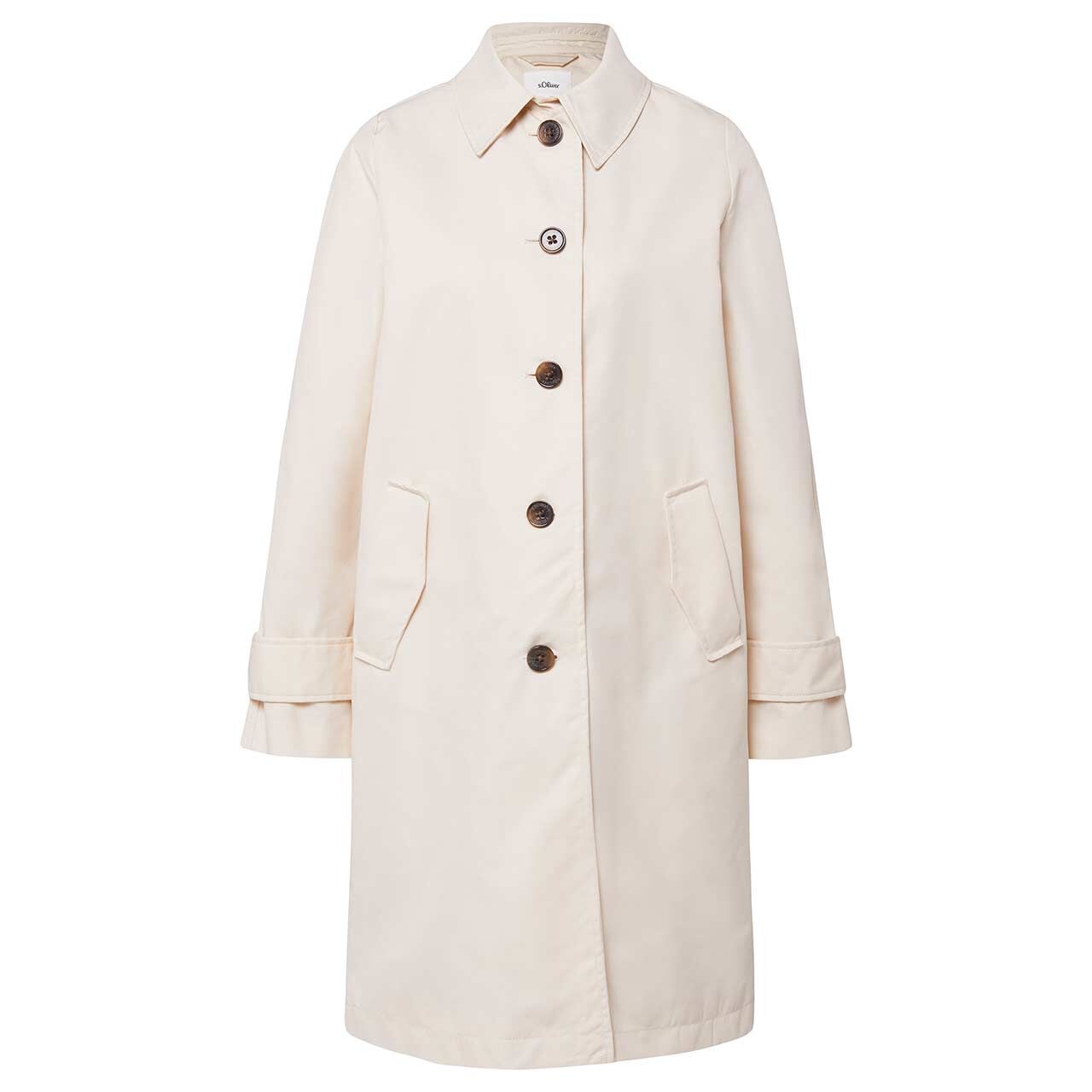 s.Oliver Damen Trenchcoat light beige