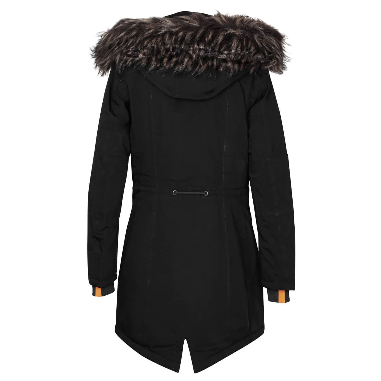 wellensteyn-jacke-wolkenlos-wols-878-black-hinten Damen Jacke Wolkenlos von Wellensteyn in Schwarz, Rückansicht