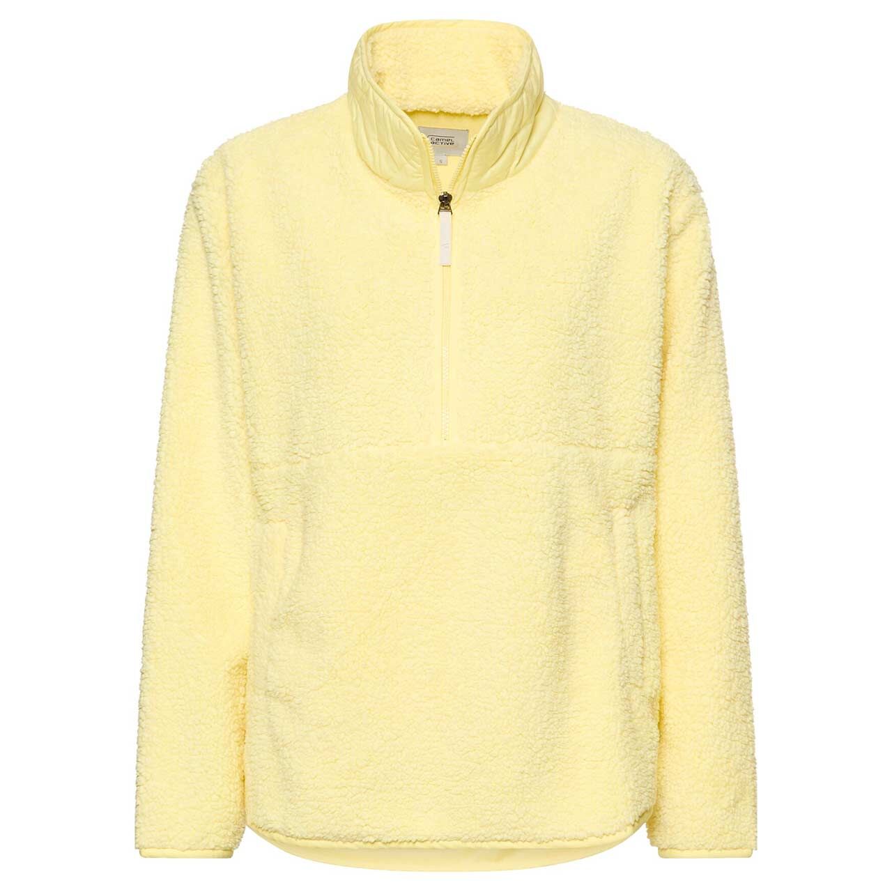 Camel active Damen Teddy Sweatshirt lemon