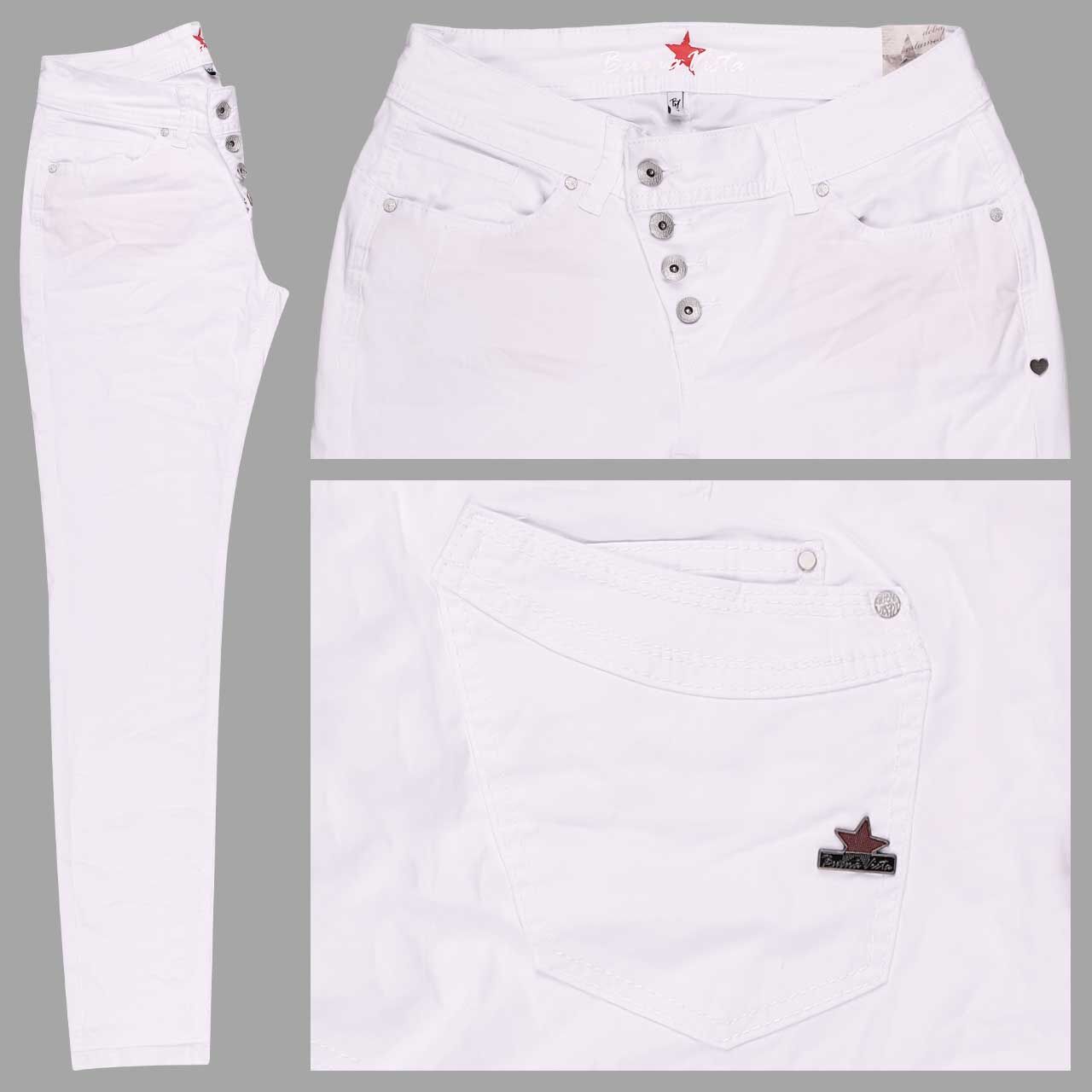Buena Vista Malibu Stretch Twill Baumwollhose clear white Buena Vista Malibu Stretch Twill Baumwollhose clear white