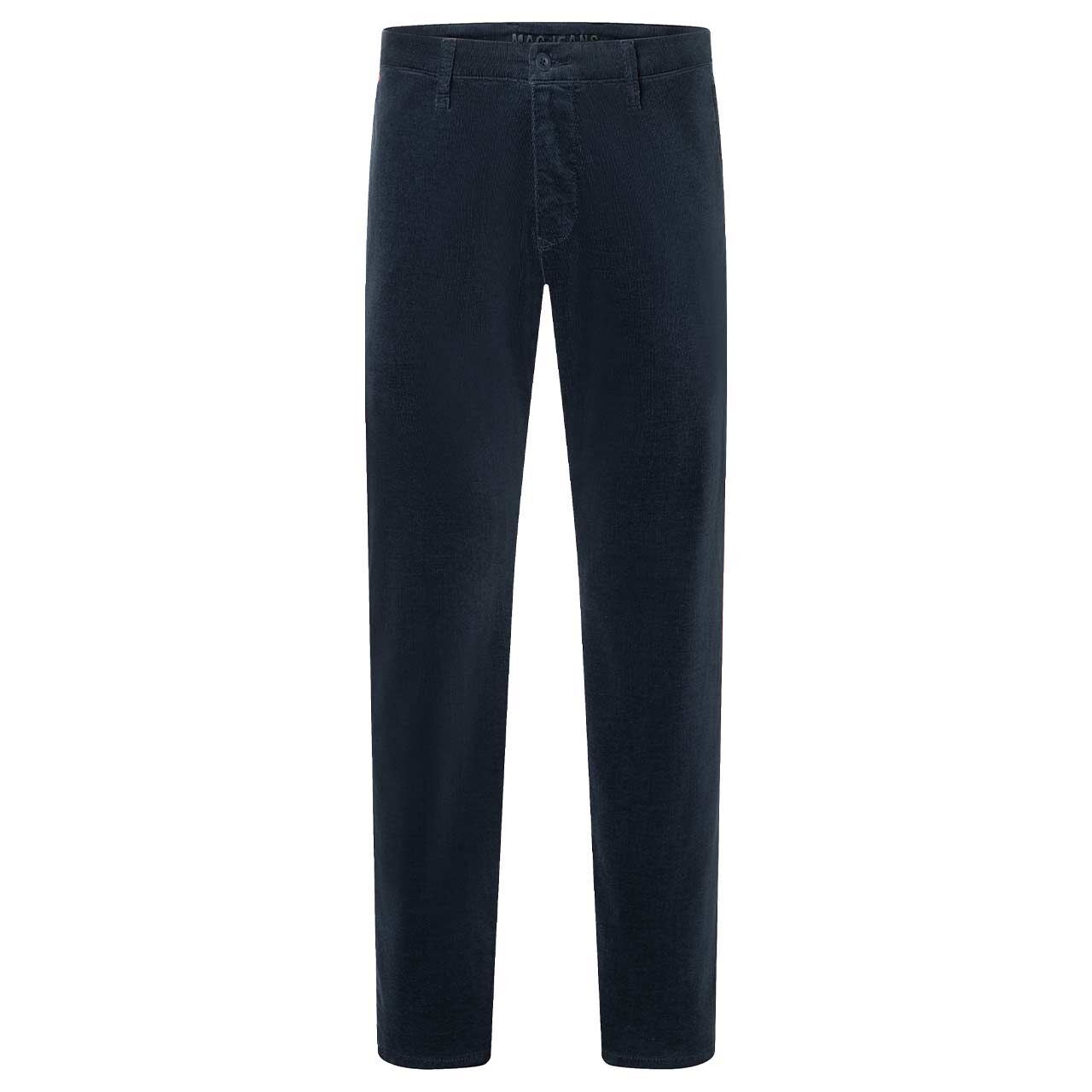 Herren Chino Cordhose Flexx Driver Pants von MAC in Dunkelblau, Vorderansicht