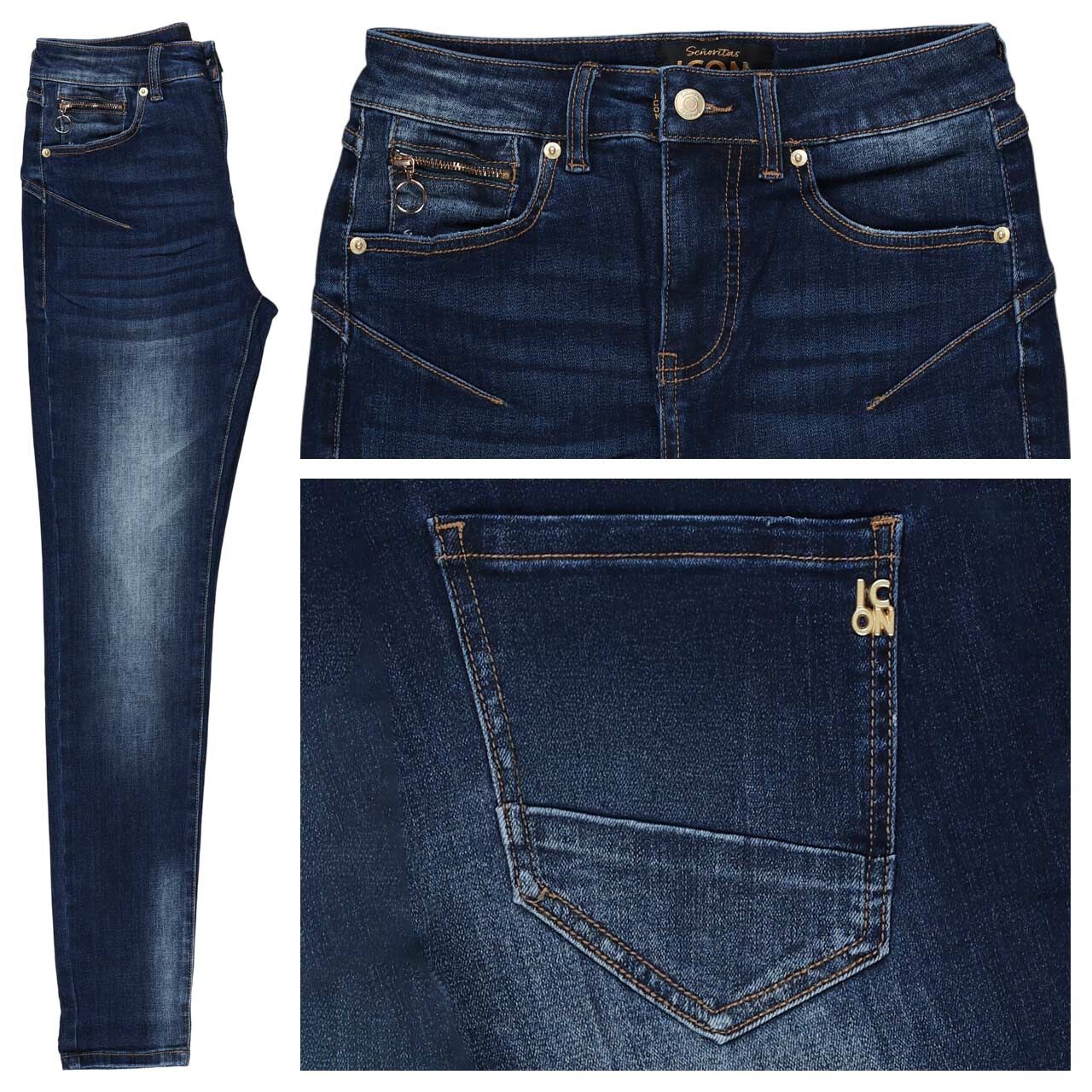 Senoritas ICON California Sunrise Jeans night clear