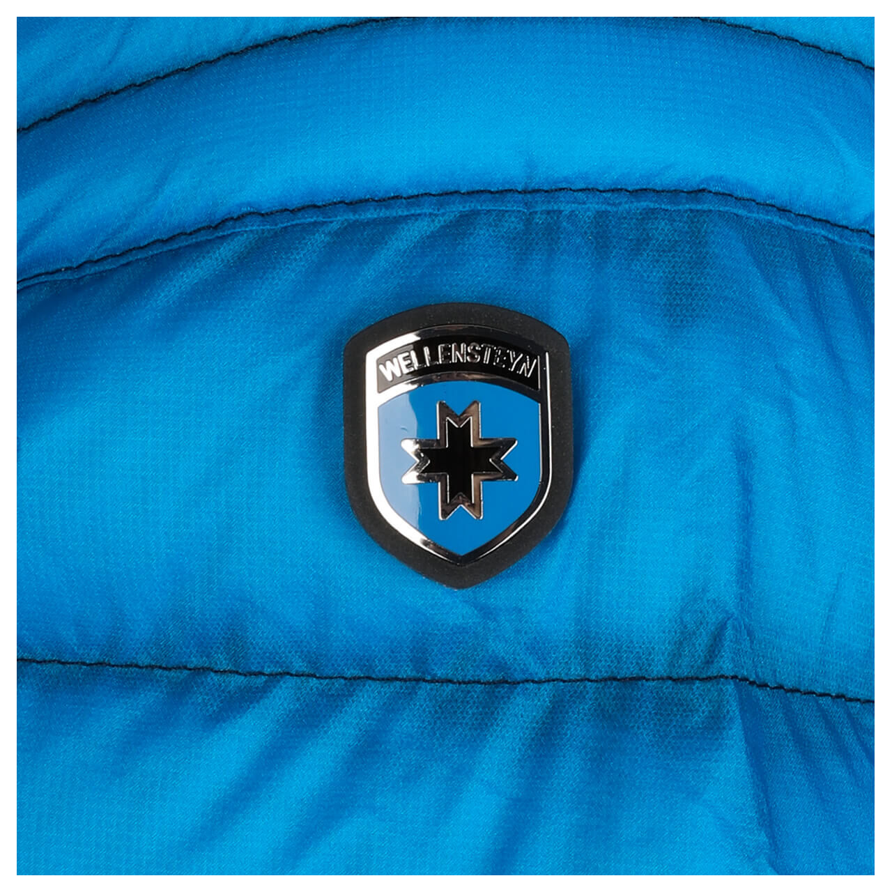 Herren Jacke Molecule/MOL Men von Wellensteyn in Blau, Detailansicht vom Logo