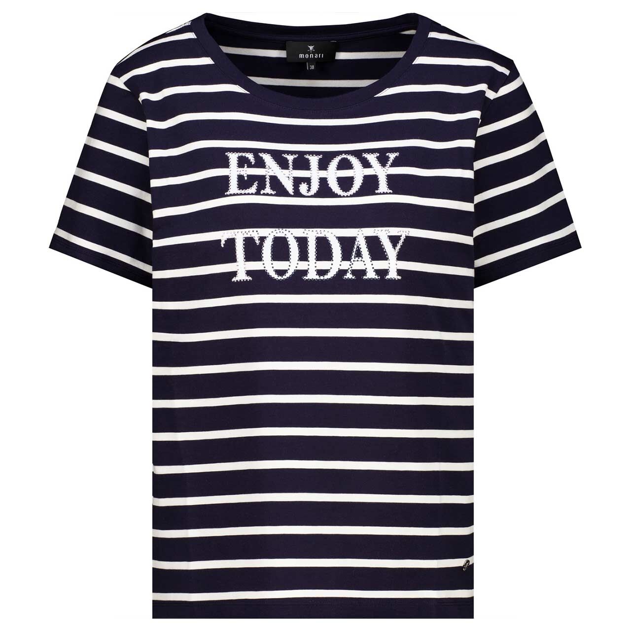 Monari Damen T-Shirt marine glitter