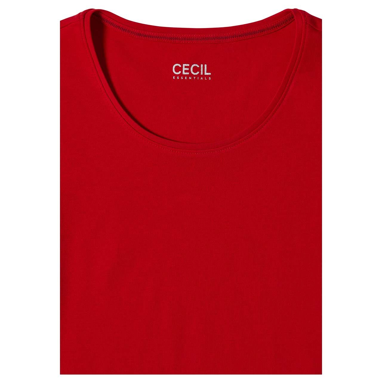 Cecil Damen Langarm Shirt Pia flame red