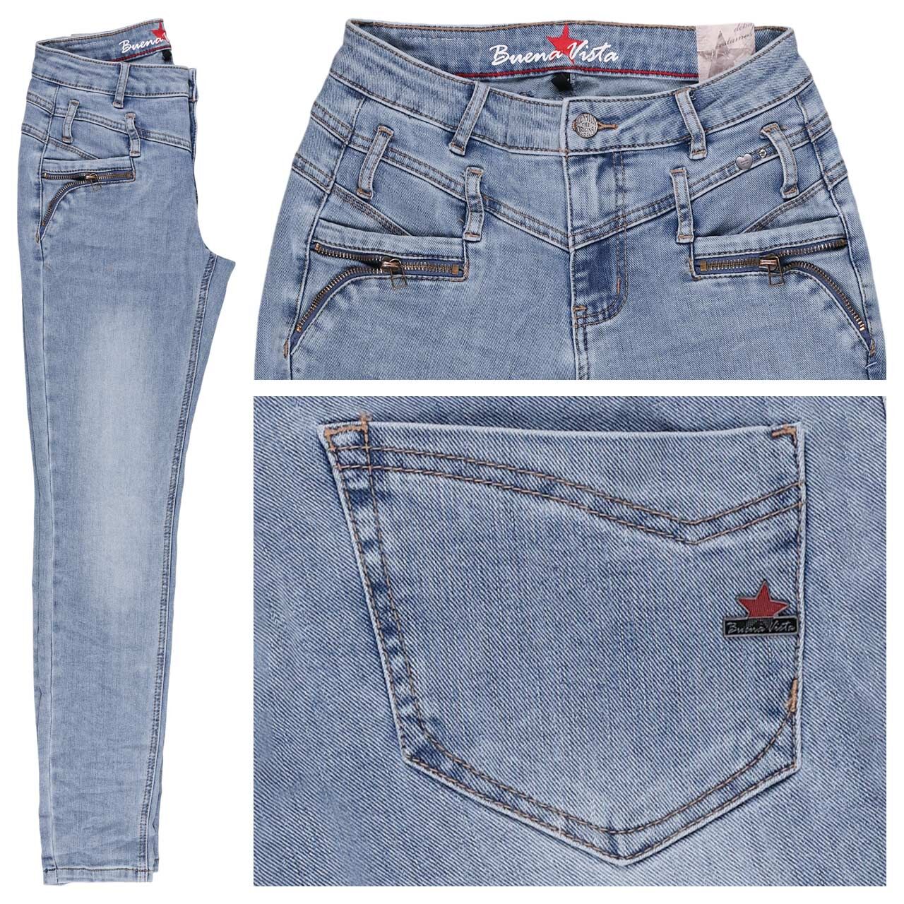 Buena Vista Florida-Z Cropped Stretch Denim Ankle Jeans kiss denim