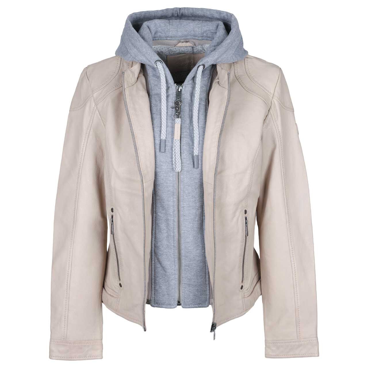 Mauritius Damen Lederjacke Adila off white