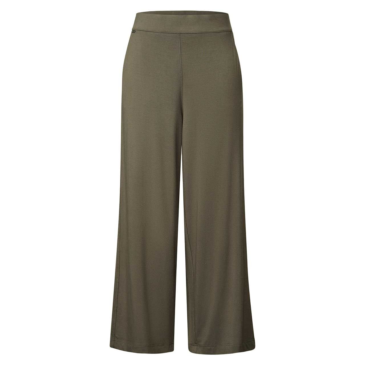 Street One Emee Wide Leg 7/8 Hose solid nomad brown