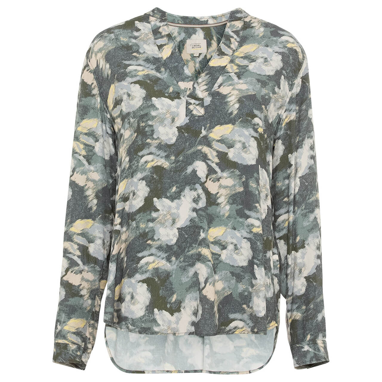 Camel active Damen Langarm Bluse broken white Camel active Damen Langarm Bluse broken white