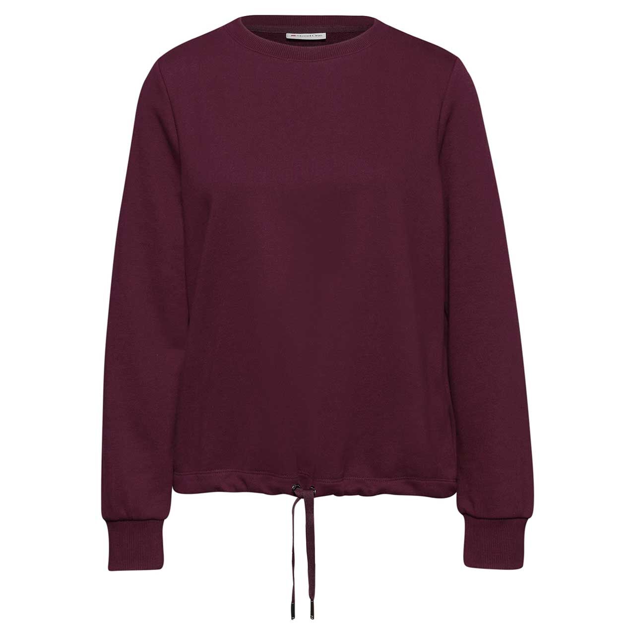 Street One Damen Sweatshirt Crewneck Sweater noble red Street One Damen Sweatshirt Crewneck Sweater noble red