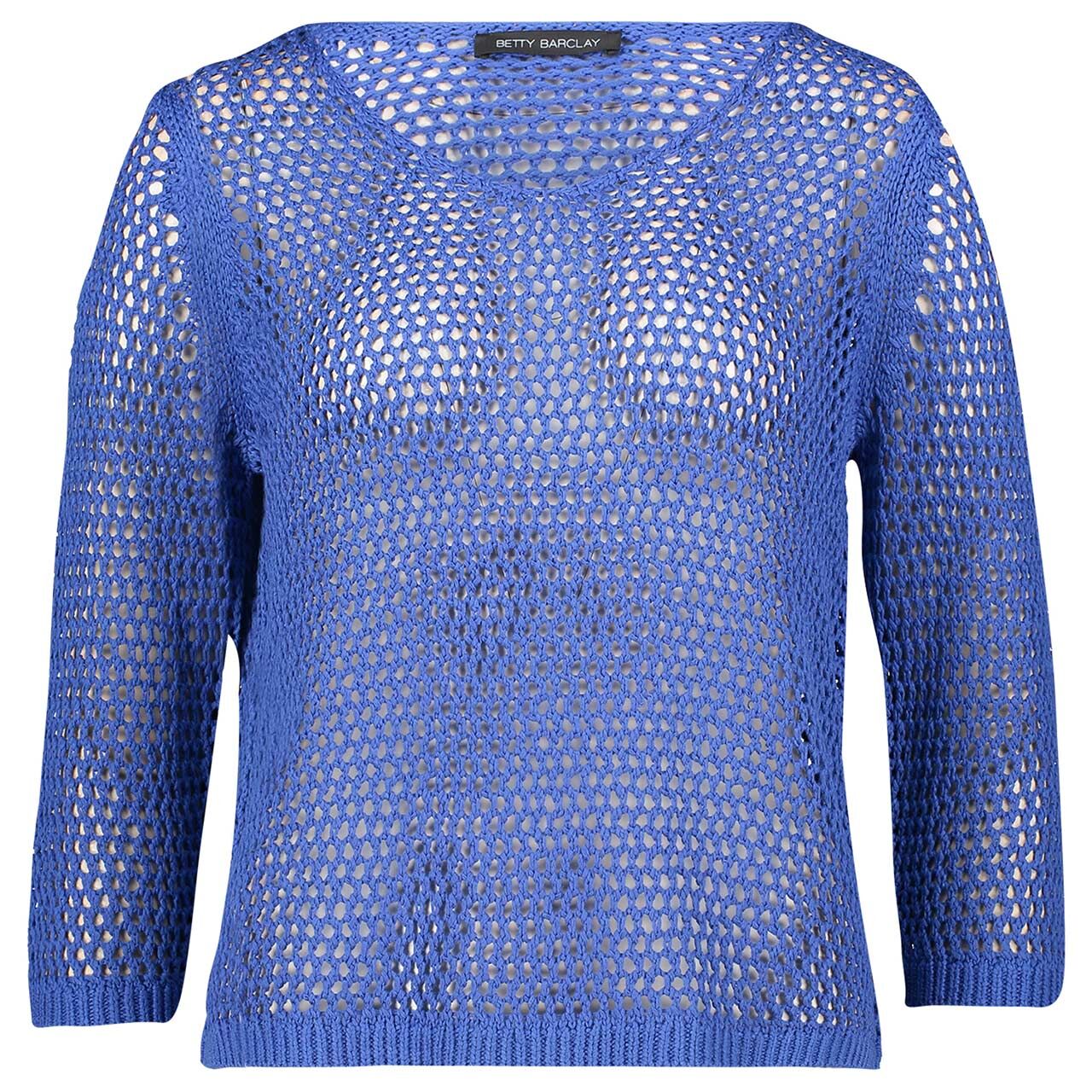 Betty Barclay Damen 3/4 Arm Pullover adria blue