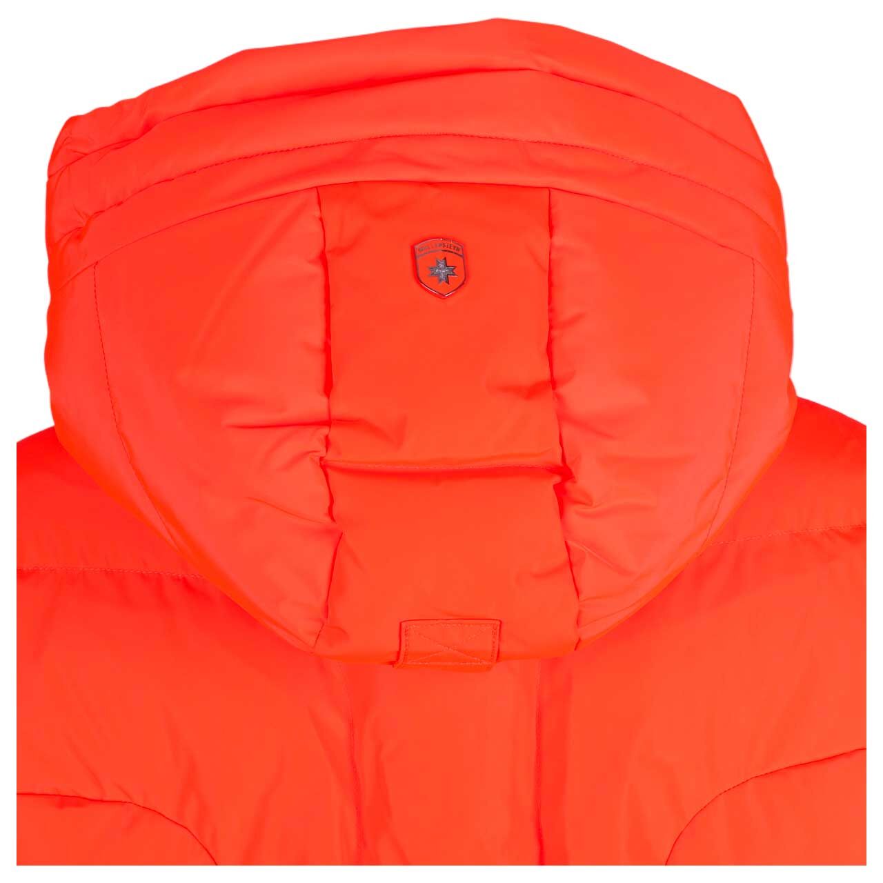 Damen Jacke Belvitini Short von Wellensteyn in Orange-Rot, detaillierte Rückansicht