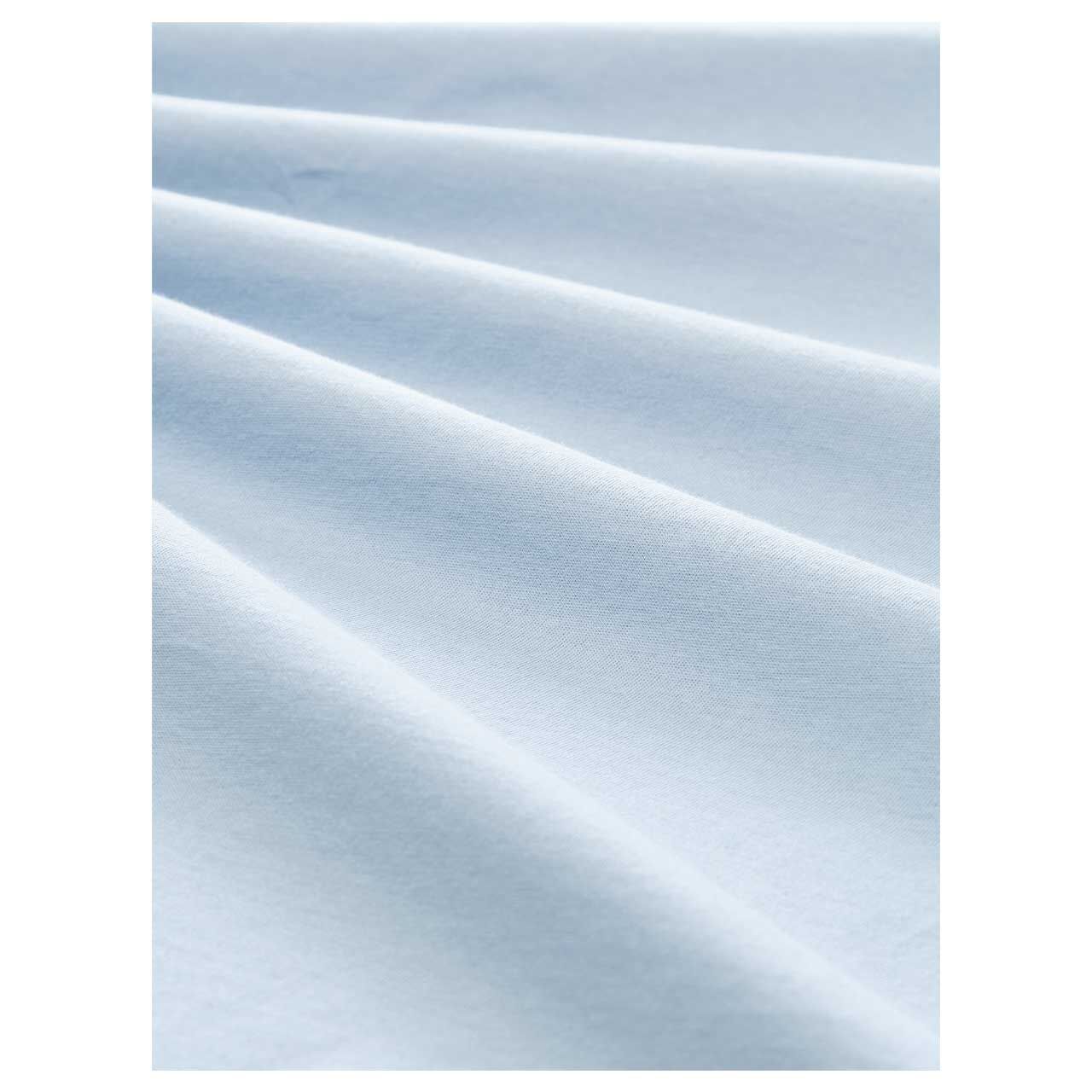 Herren T-Shirt von Tom Tailor in Hellblau, Detailansicht Material