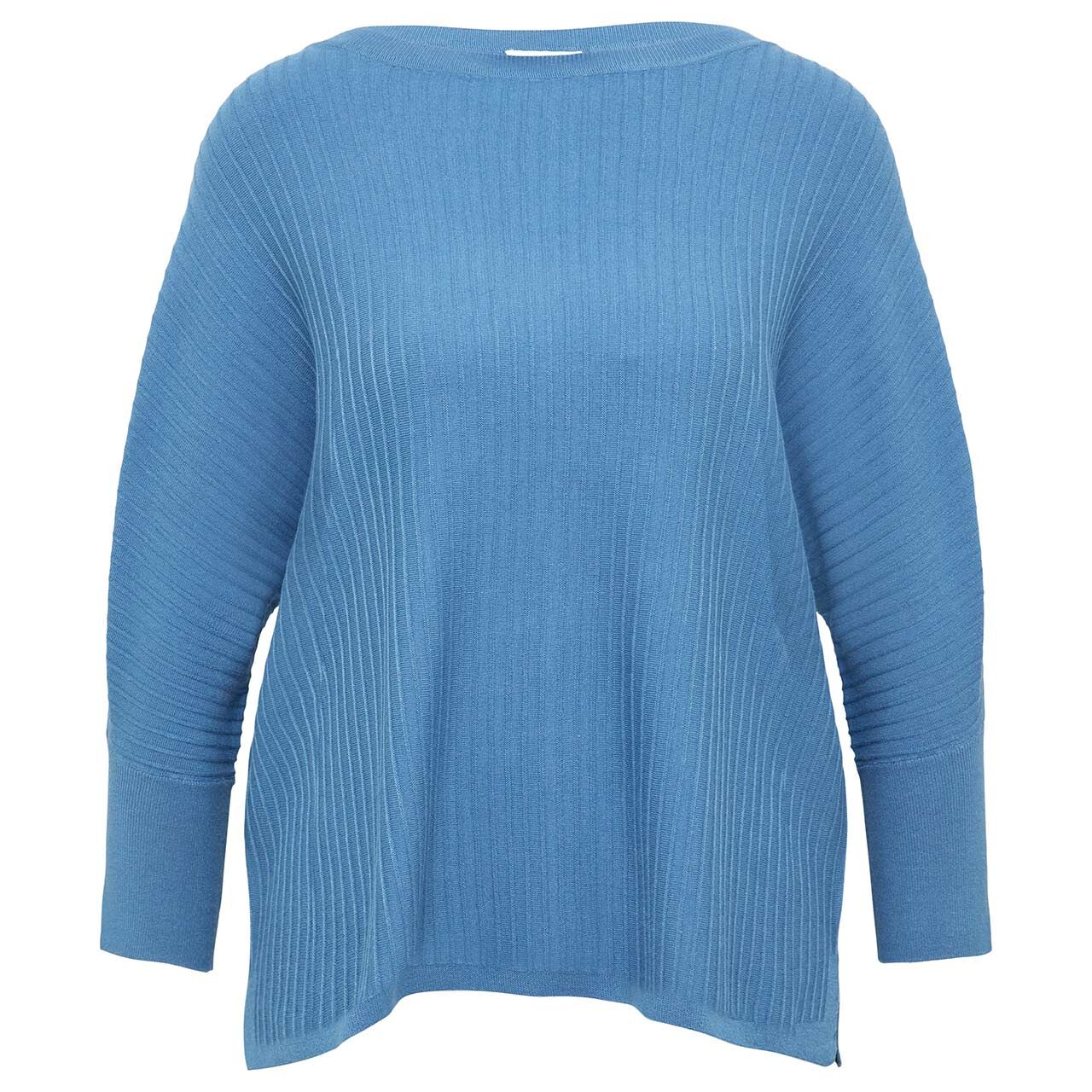 s.Oliver Damen 3/4 Arm Pullover blue