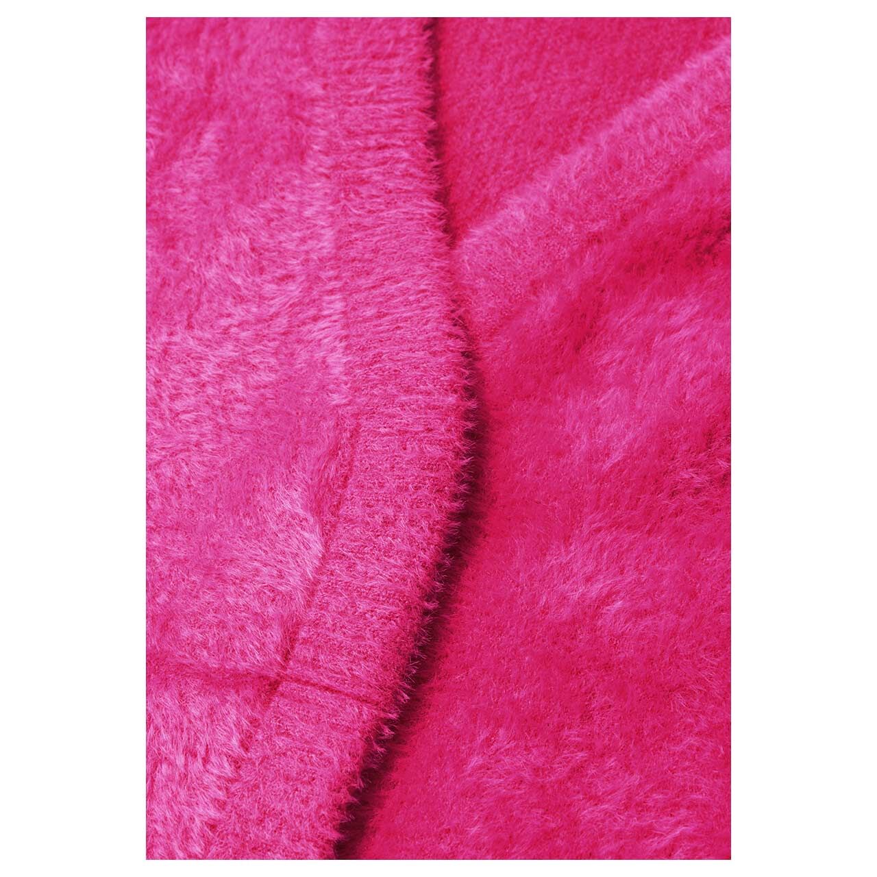 Cecil Damen Strickweste Open Feather Yarn Vest pink flash