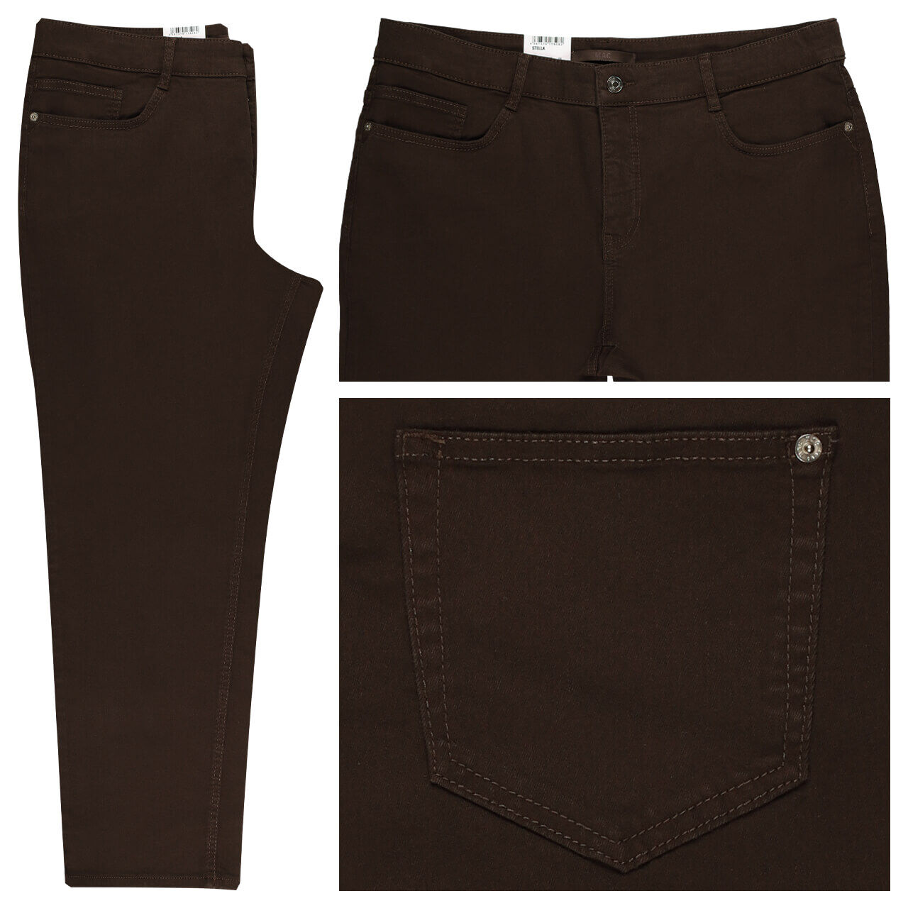 MAC Stella Jeans dark brown