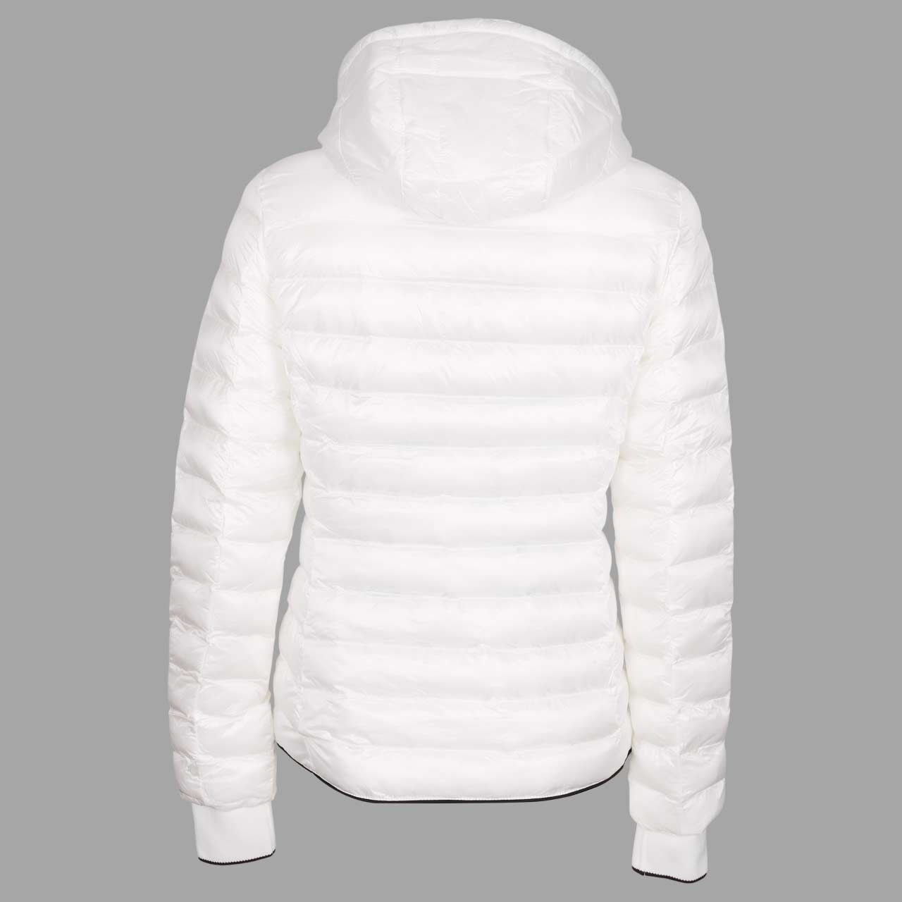 Damen Jacke Italy Hood von Wellensteyn in Perlmuttweiß, Rückansicht